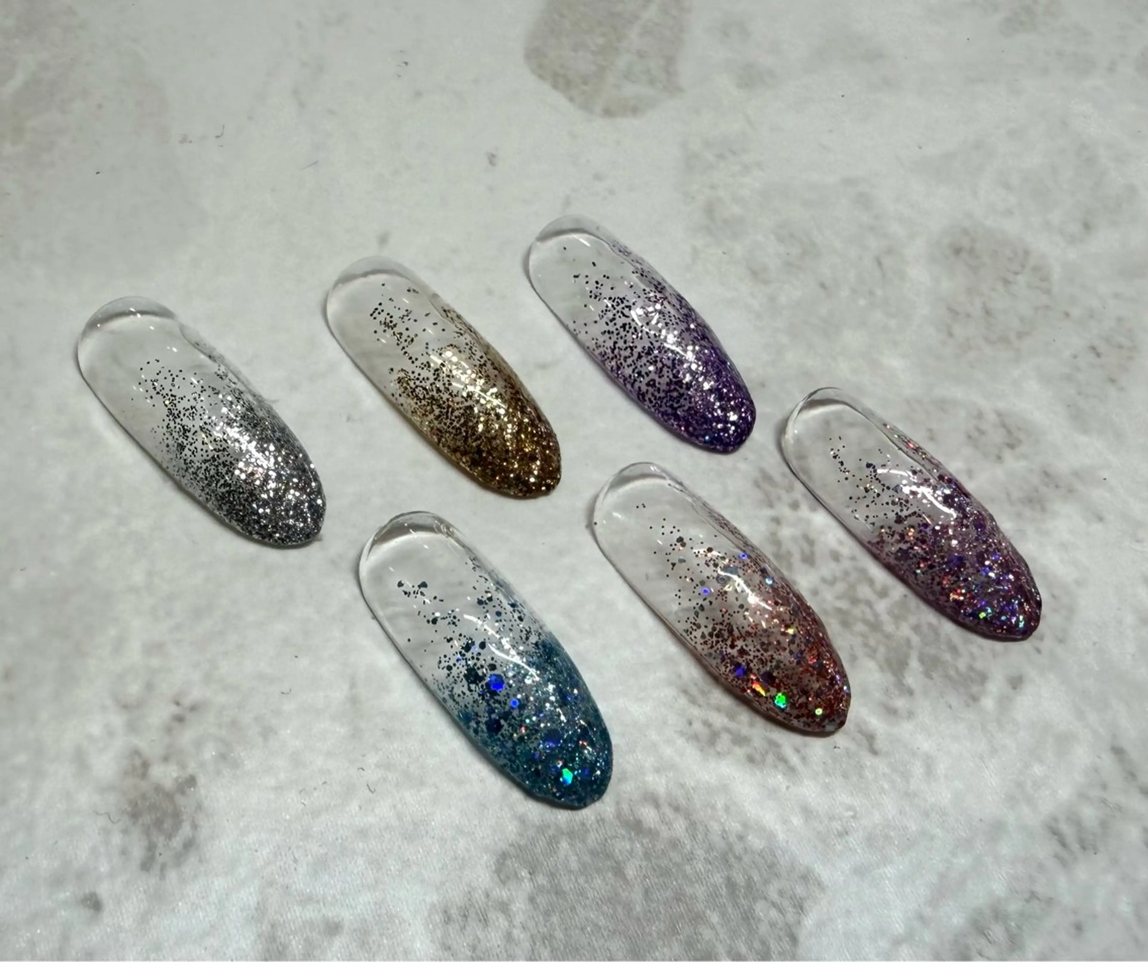 〈サロンご新規様限定〉ラメグラデーション・オフあり※注意事項をお読み下さいの写真