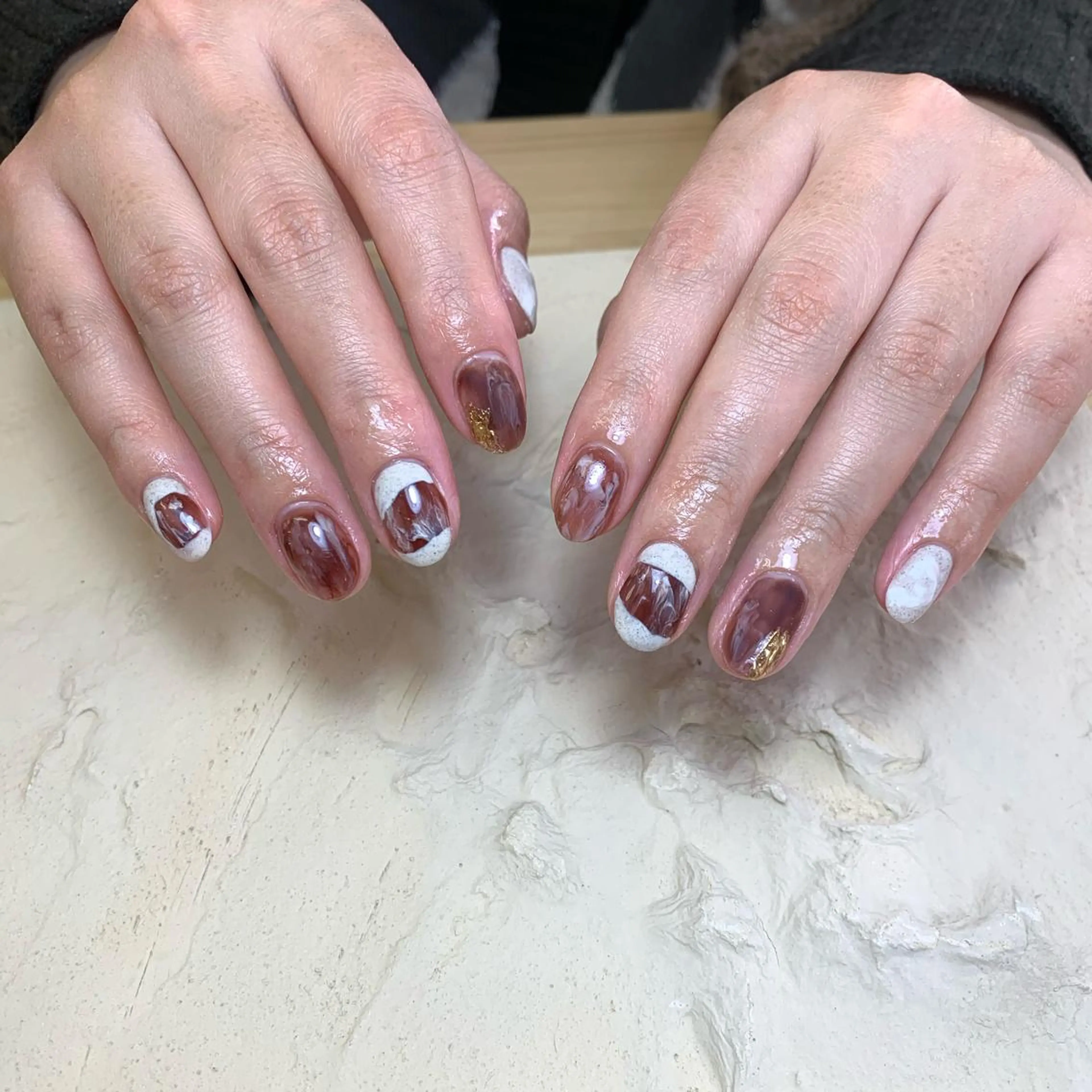 ネイル 冬ネイル musee art所属・Musee art 亀戸店のネイルデザイン