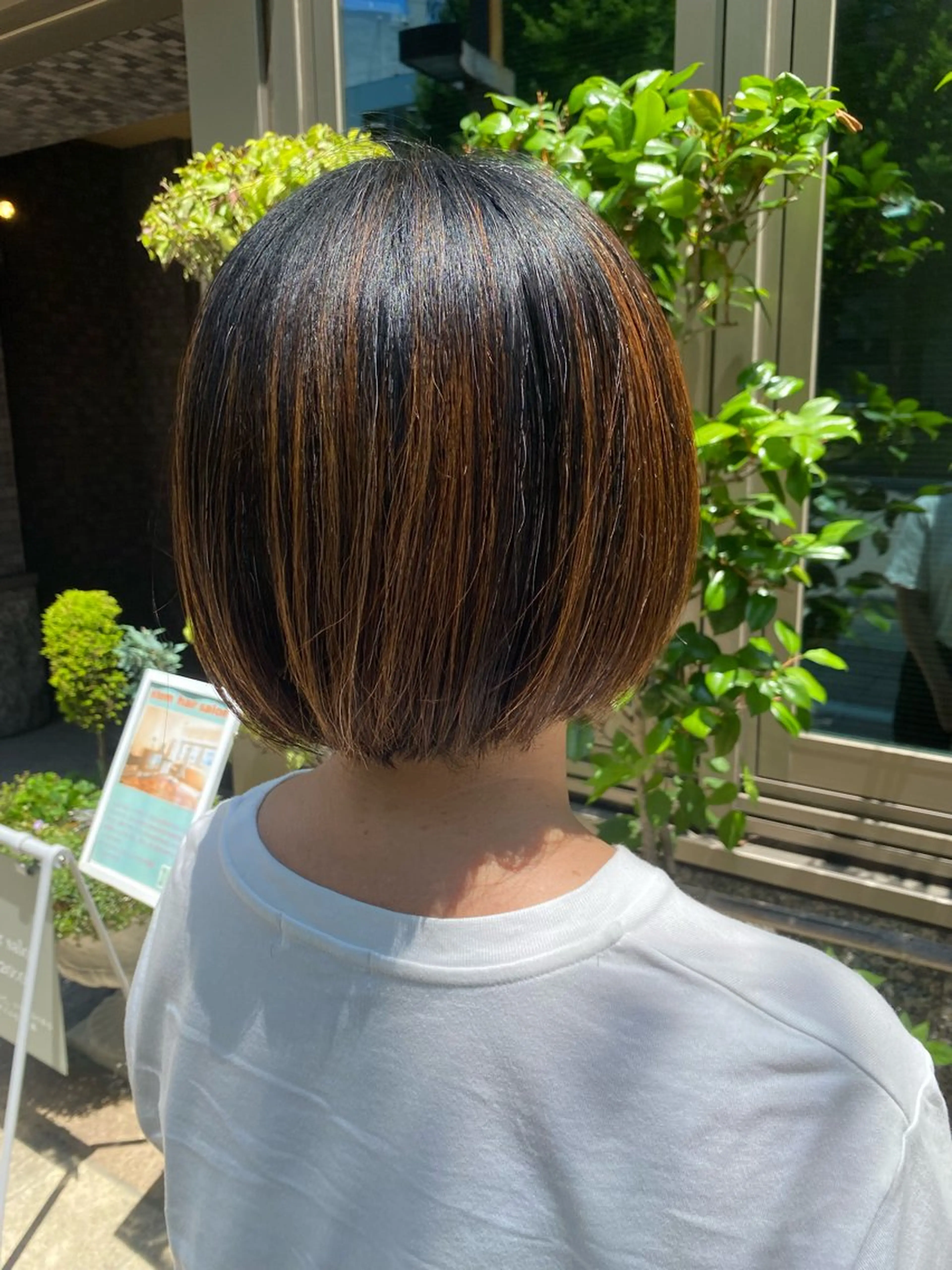 ショート ボブ 伊藤 優花のヘアスタイル