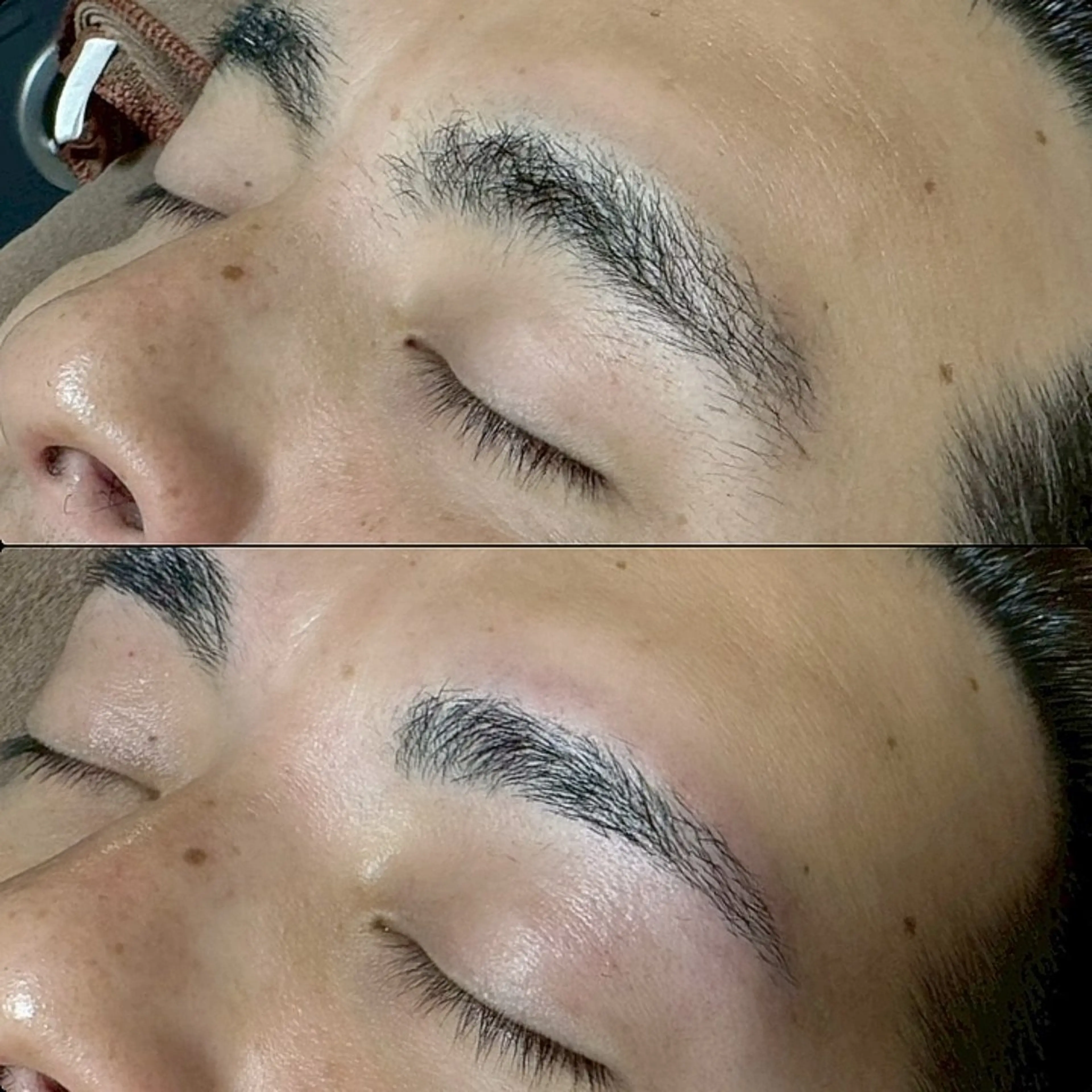 アイブロウ ハリウッドブロウリフト メンズアイブロウ 眉毛ワックス脱毛 ワックス脱毛 六本木脱毛andS 店長Sachiのエステ・リラクイメージ