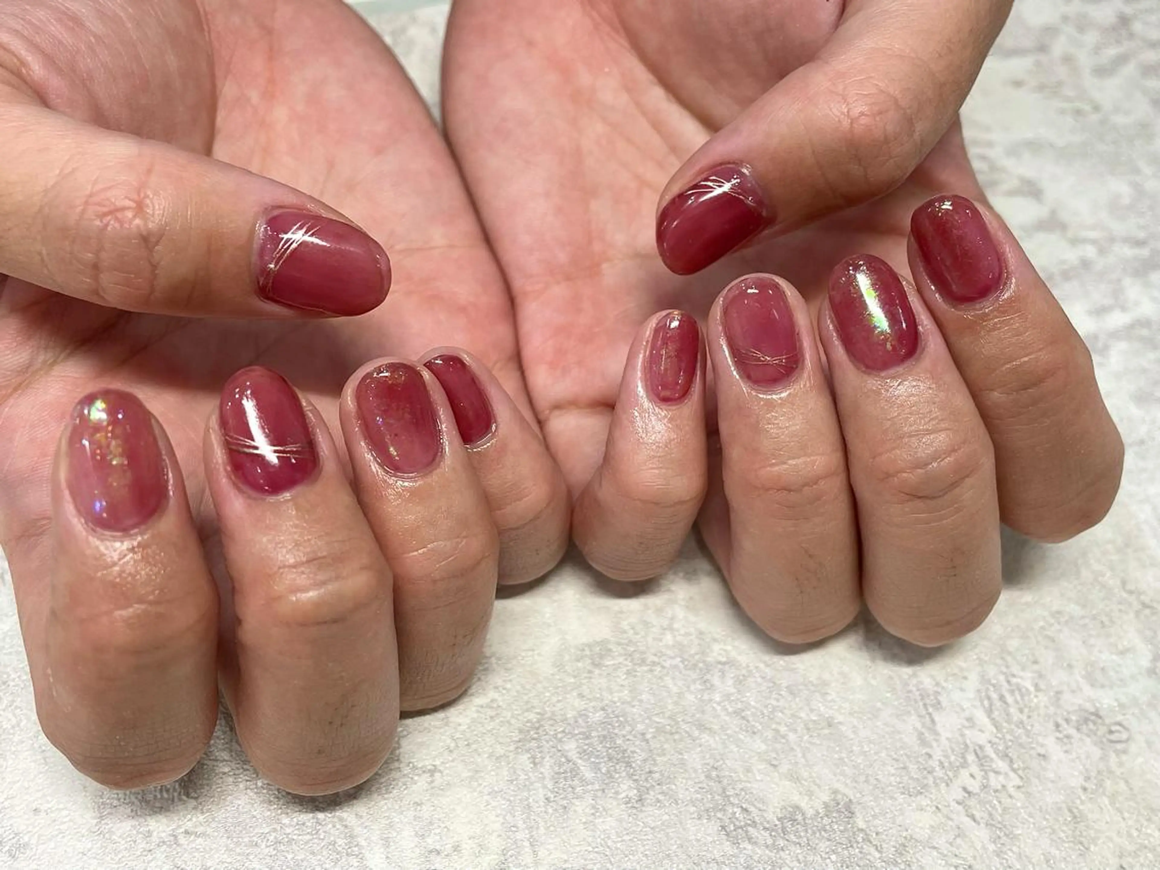 ネイル シンプルネイル Nagashima sanaのネイルデザイン