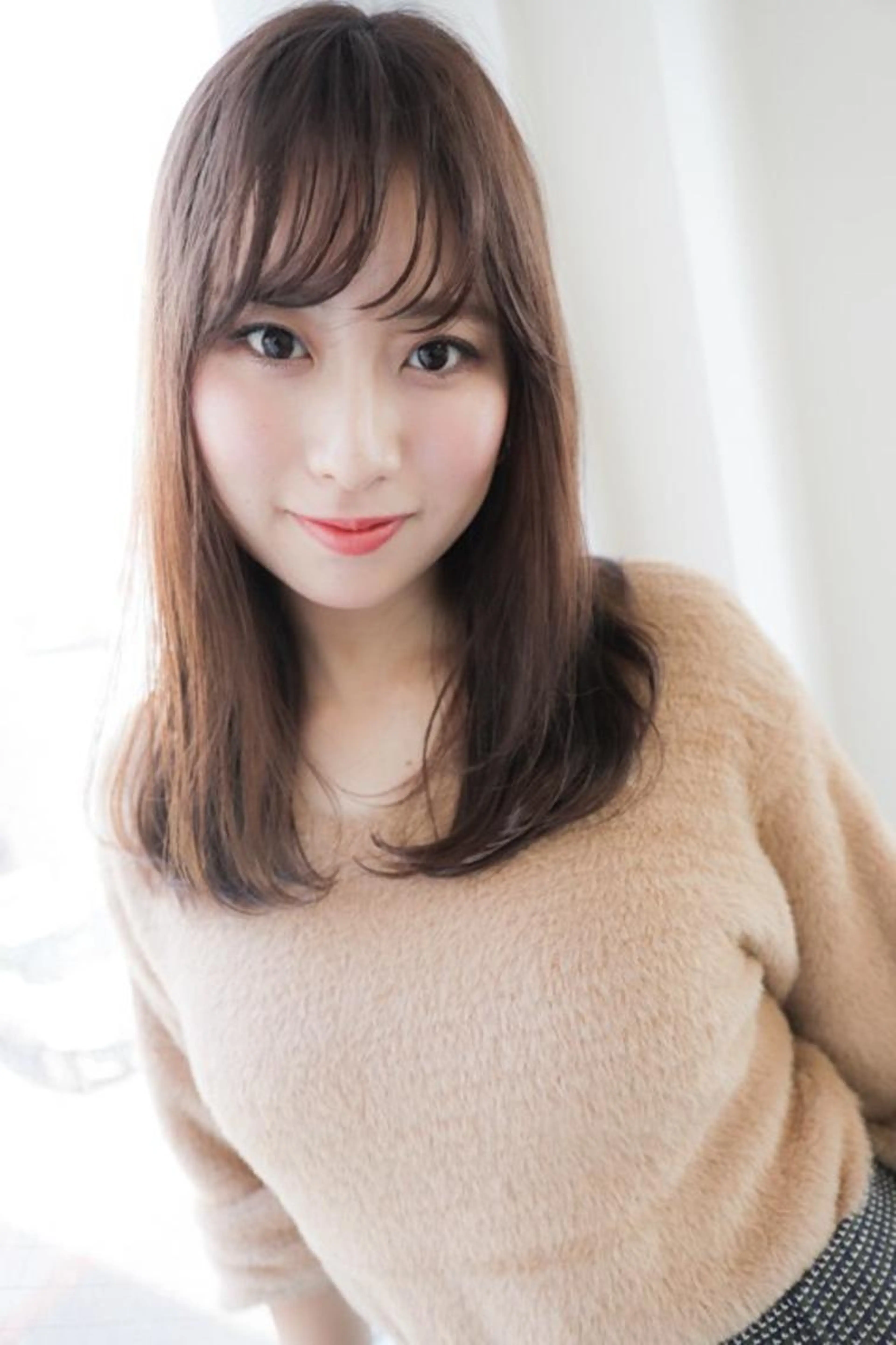 カット ＋髪質改善オーガニックヘアカラー ＋幹細胞トリートメントの写真