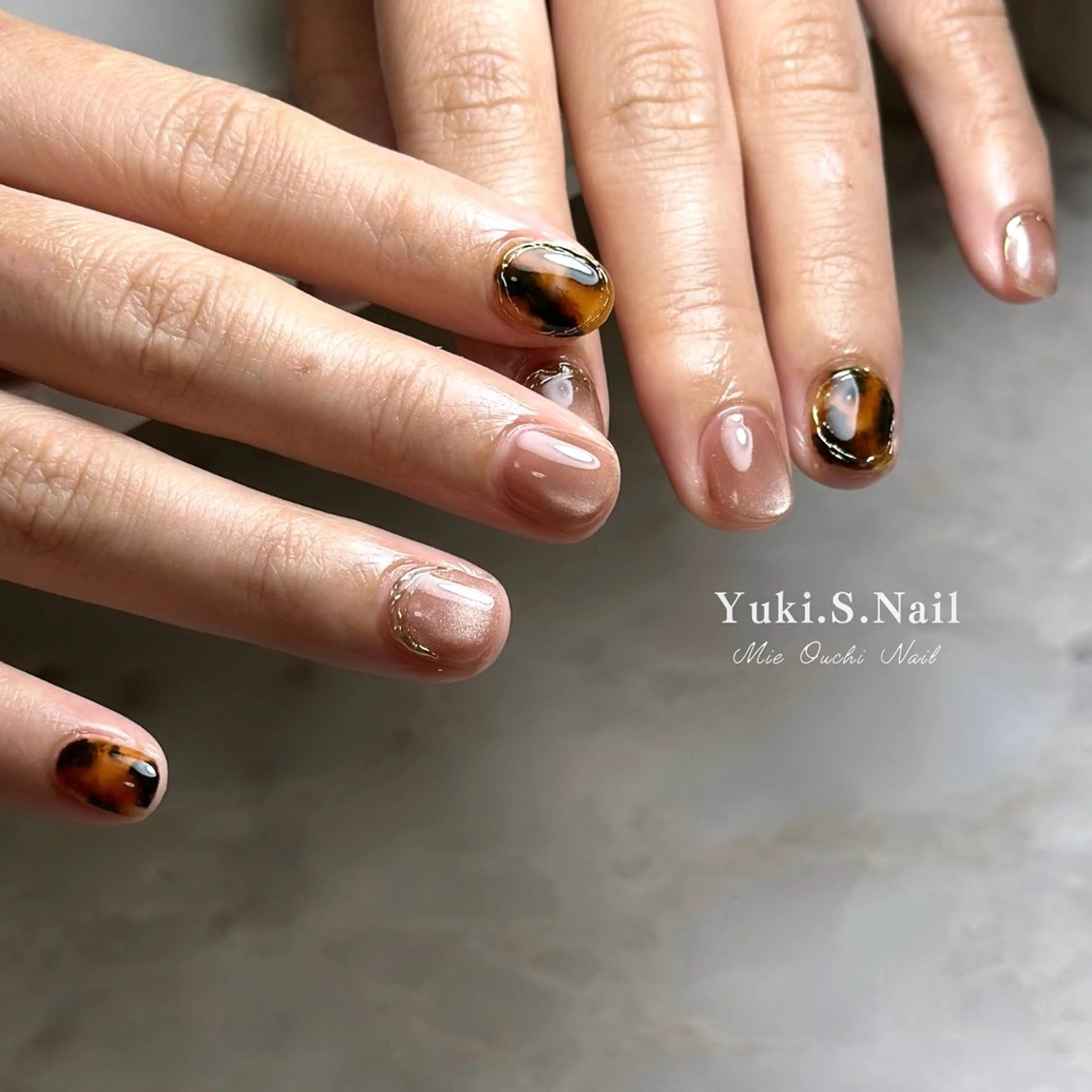 ショート Yuki S.Nailのネイルデザイン