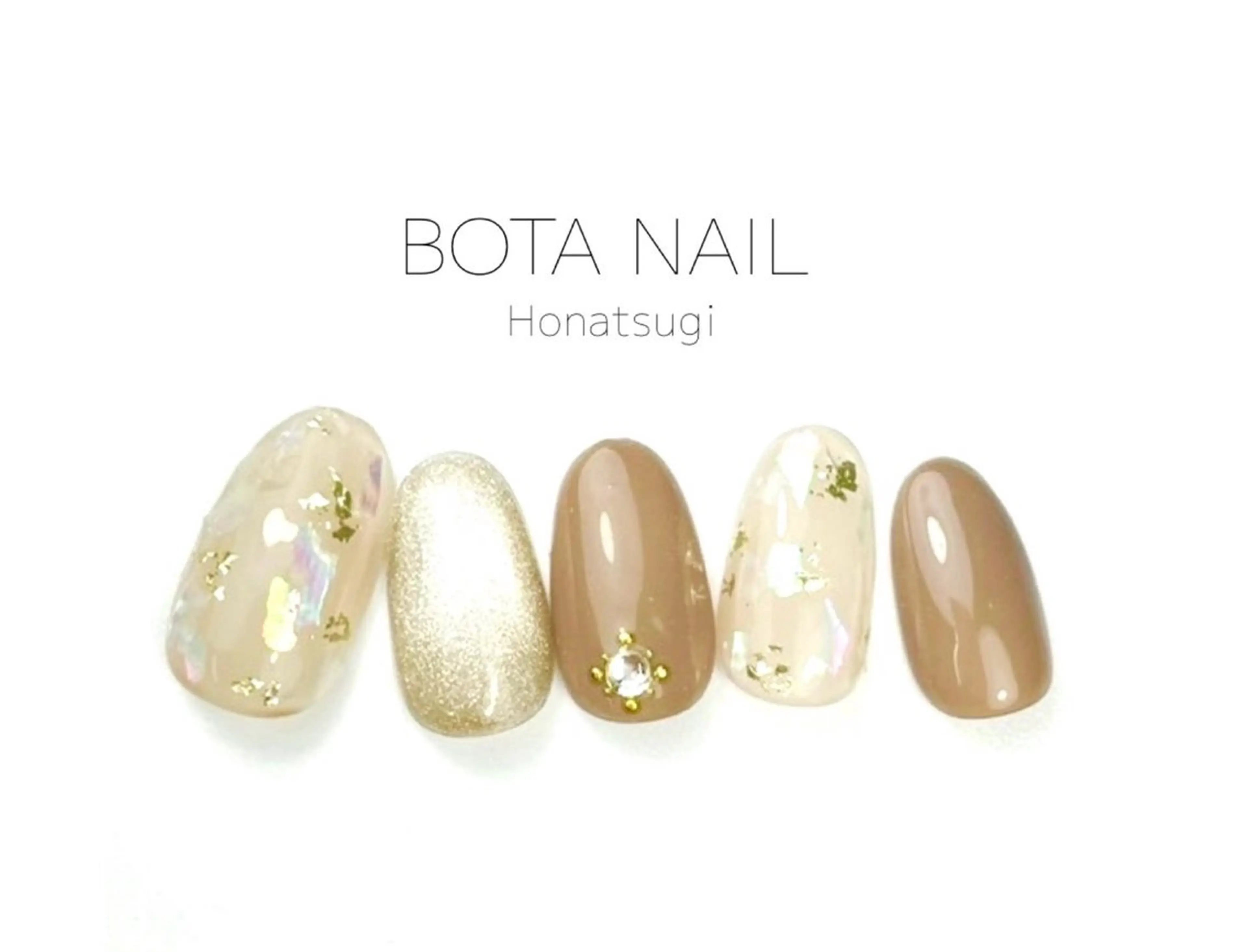 ネイル ハンドネイル BOTA NAIL UMIのネイルデザイン