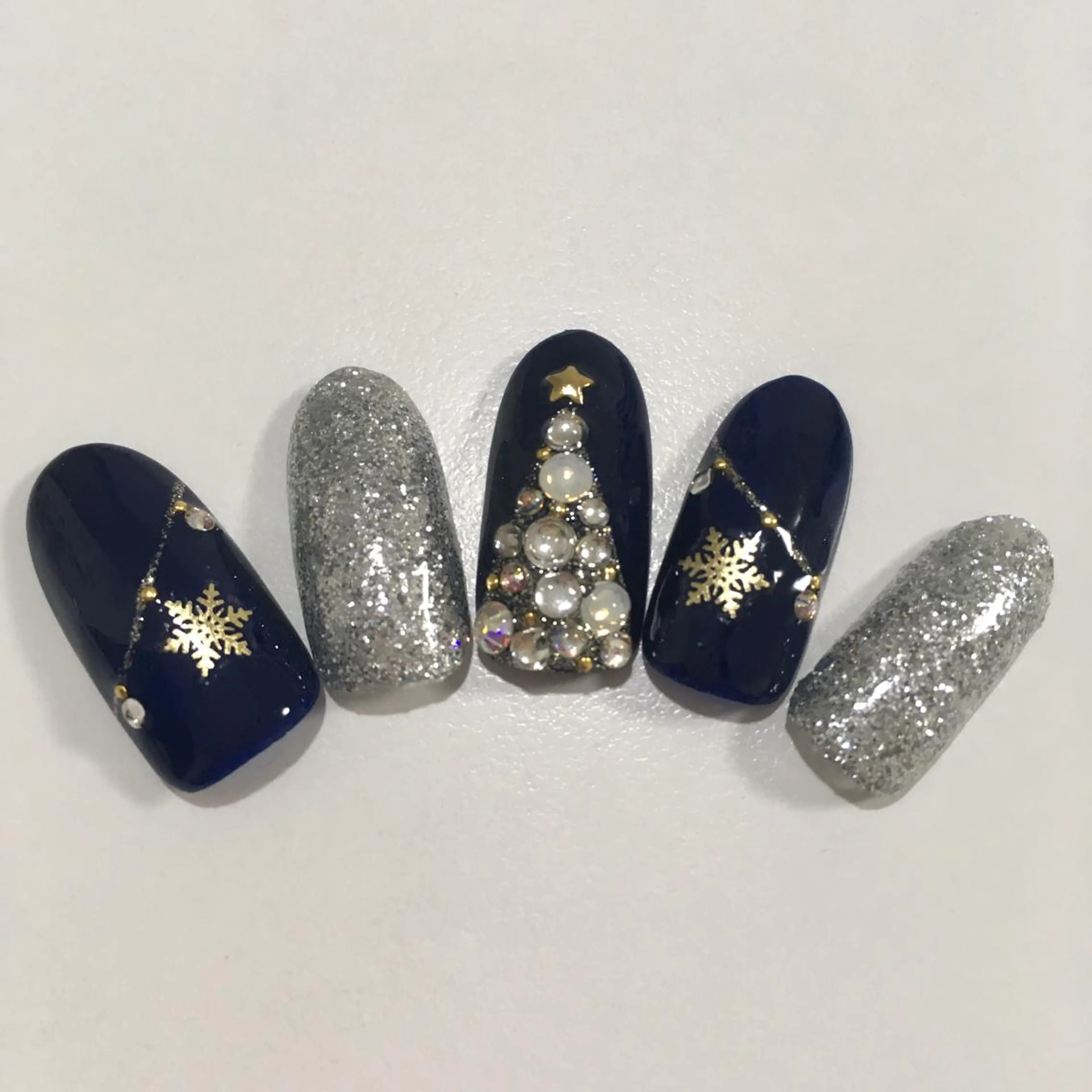 ネイル 冬ネイル クリスマス ☆ KAYOKO ☆のネイルデザイン