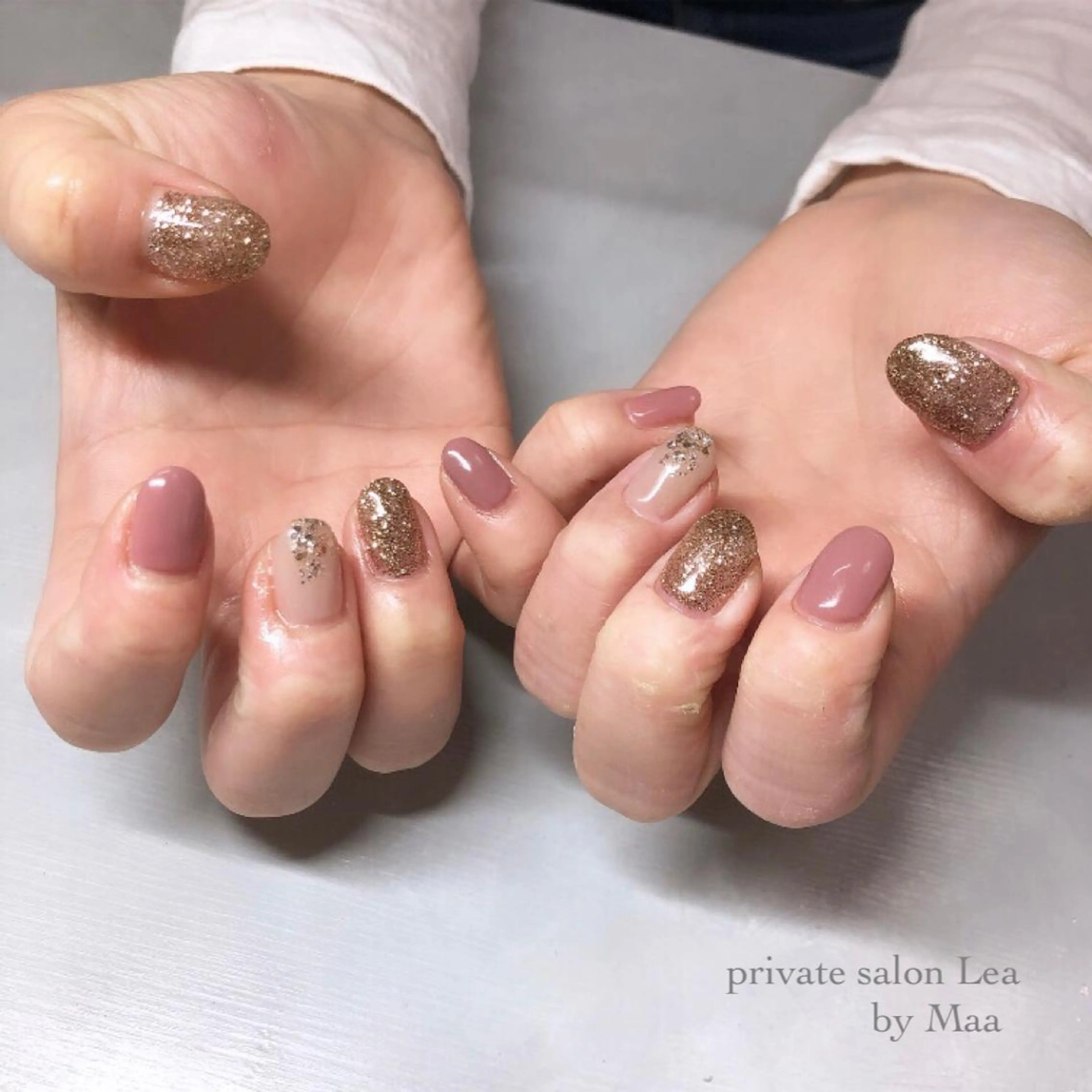 ネイル private_ salon.Leaのネイルデザイン