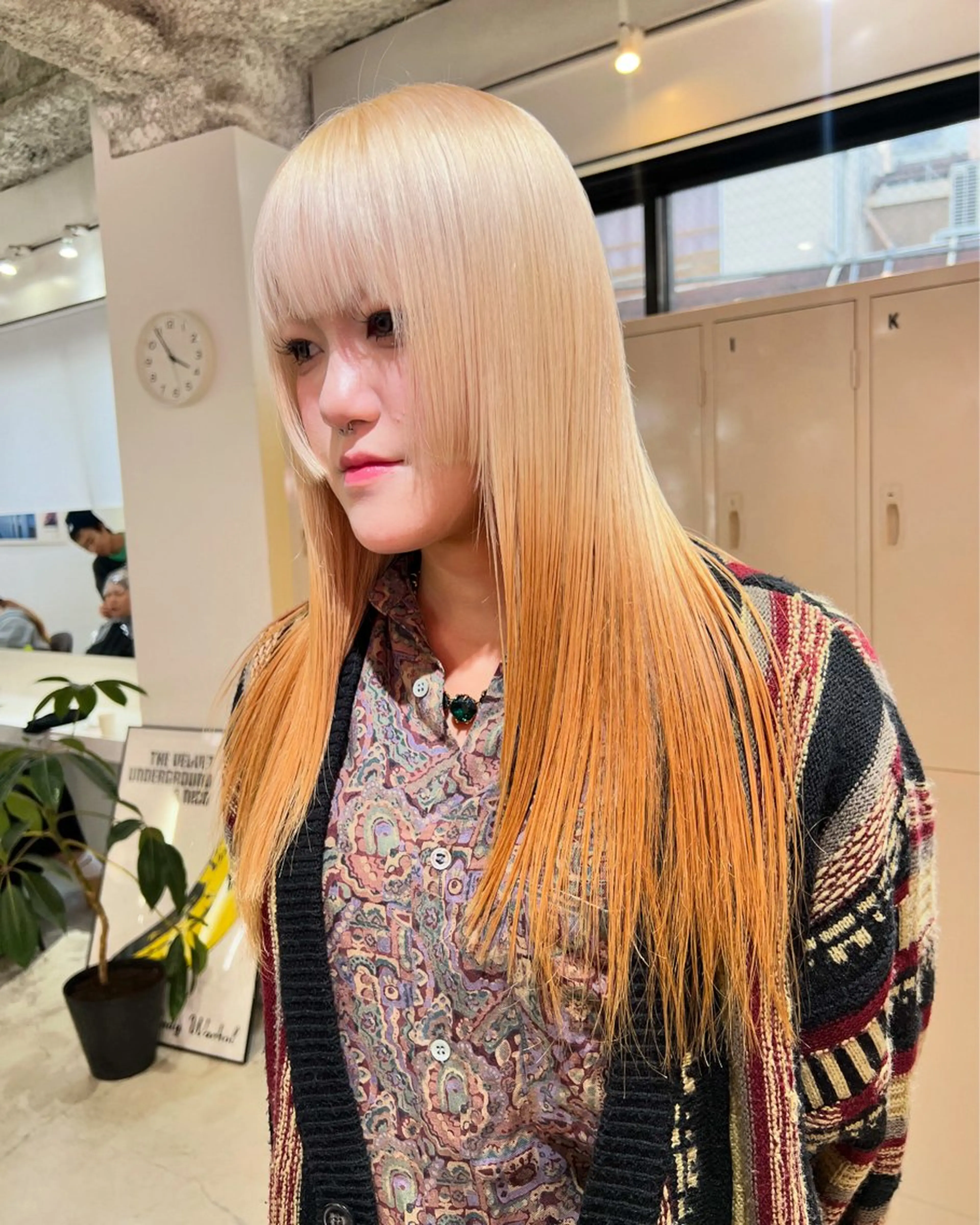 【期間限定キャンペーン‼️】トリプルカラー＋カット💇‍♀️（ブリーチ2回込み‼️の写真