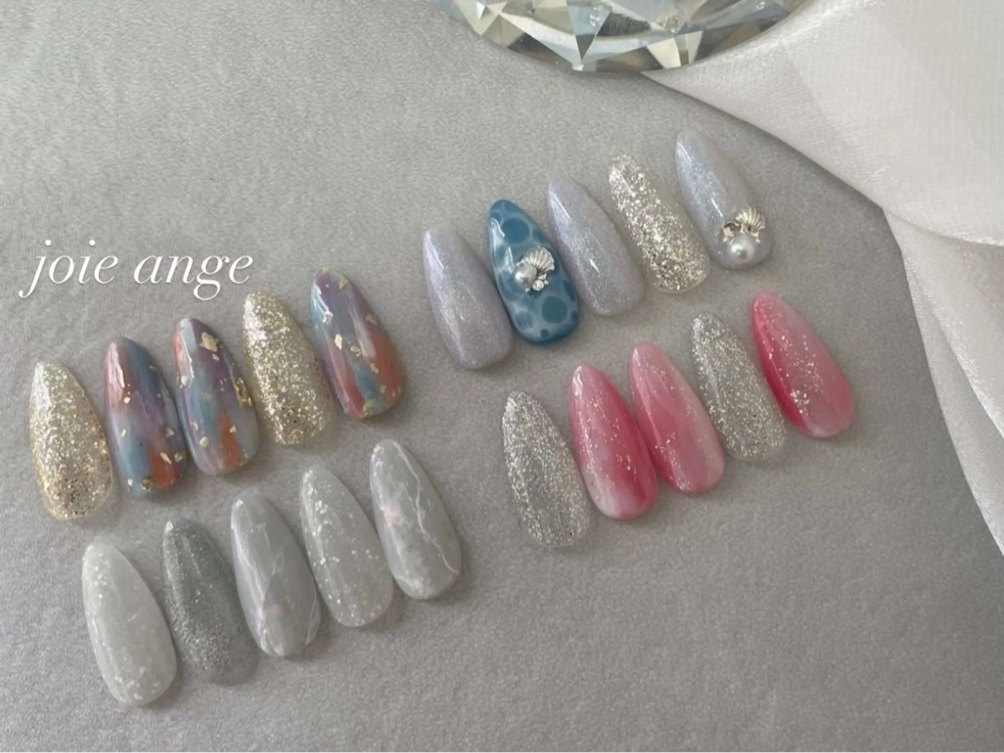 ネイル ハンドネイル joieange hiyoriのネイルデザイン