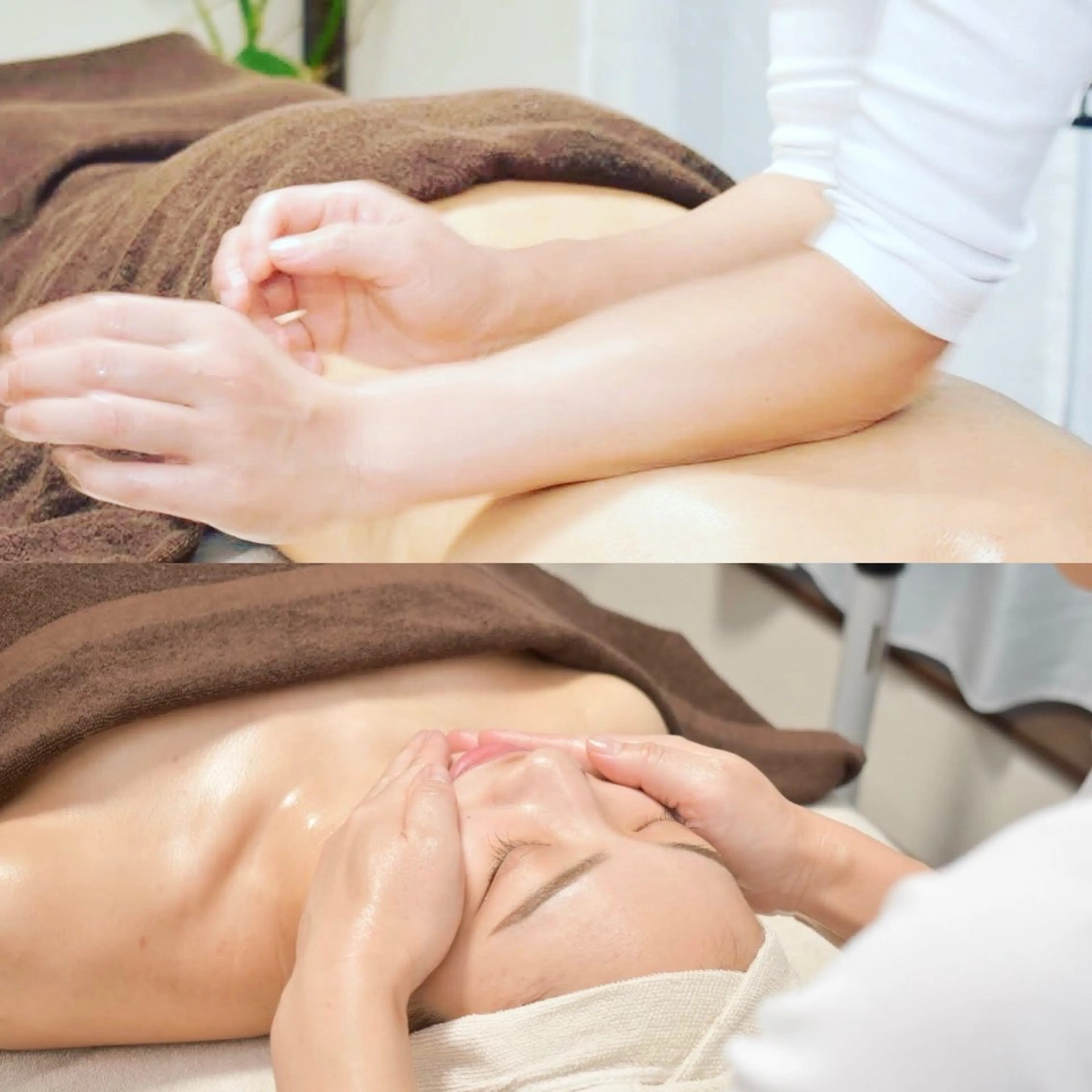 セットメニュー⭐︎生コラーゲンフェイシャル＆アロマリンパ 100分の写真