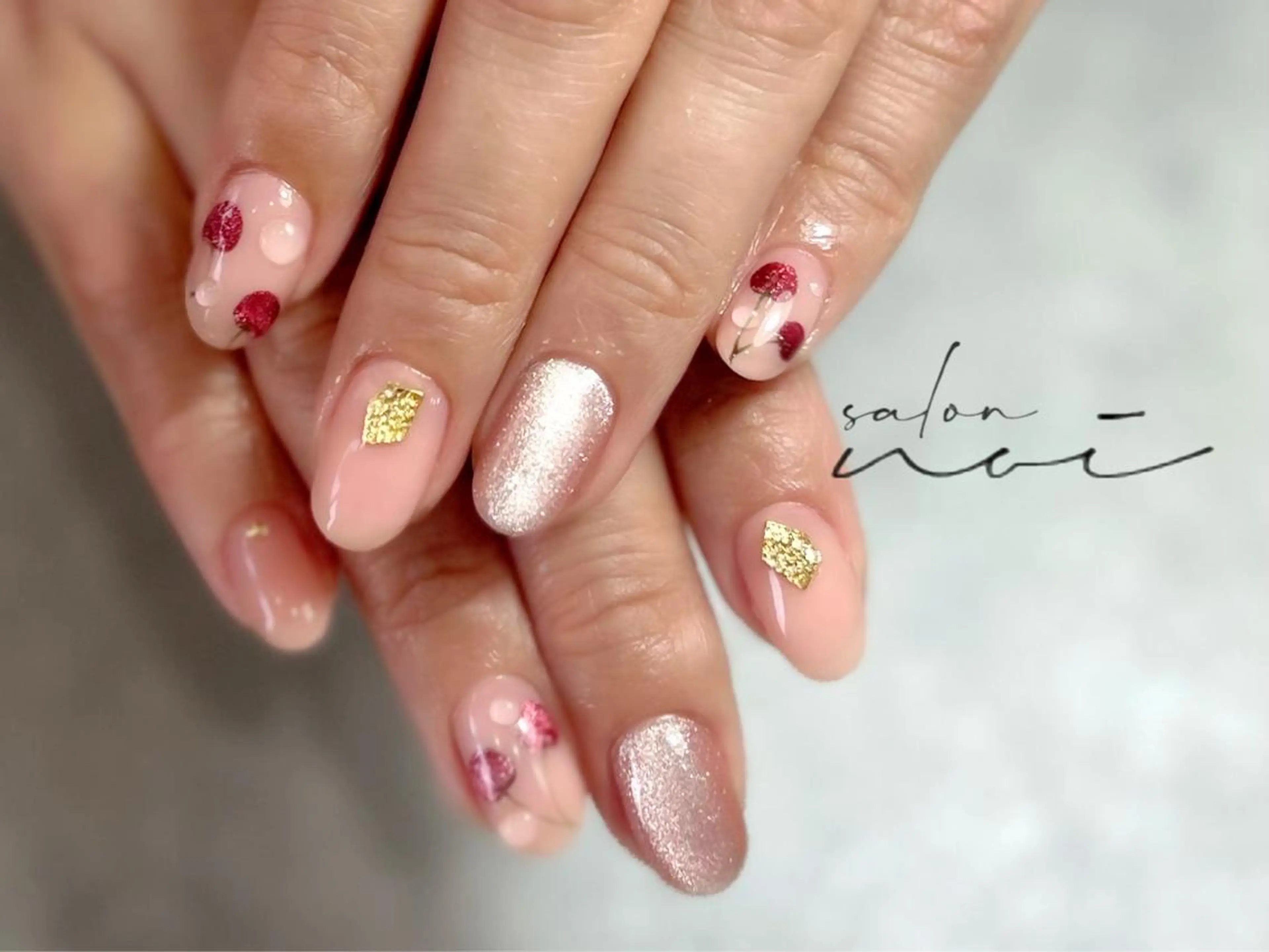 ネイル ハンドネイル salon noiのネイルデザイン