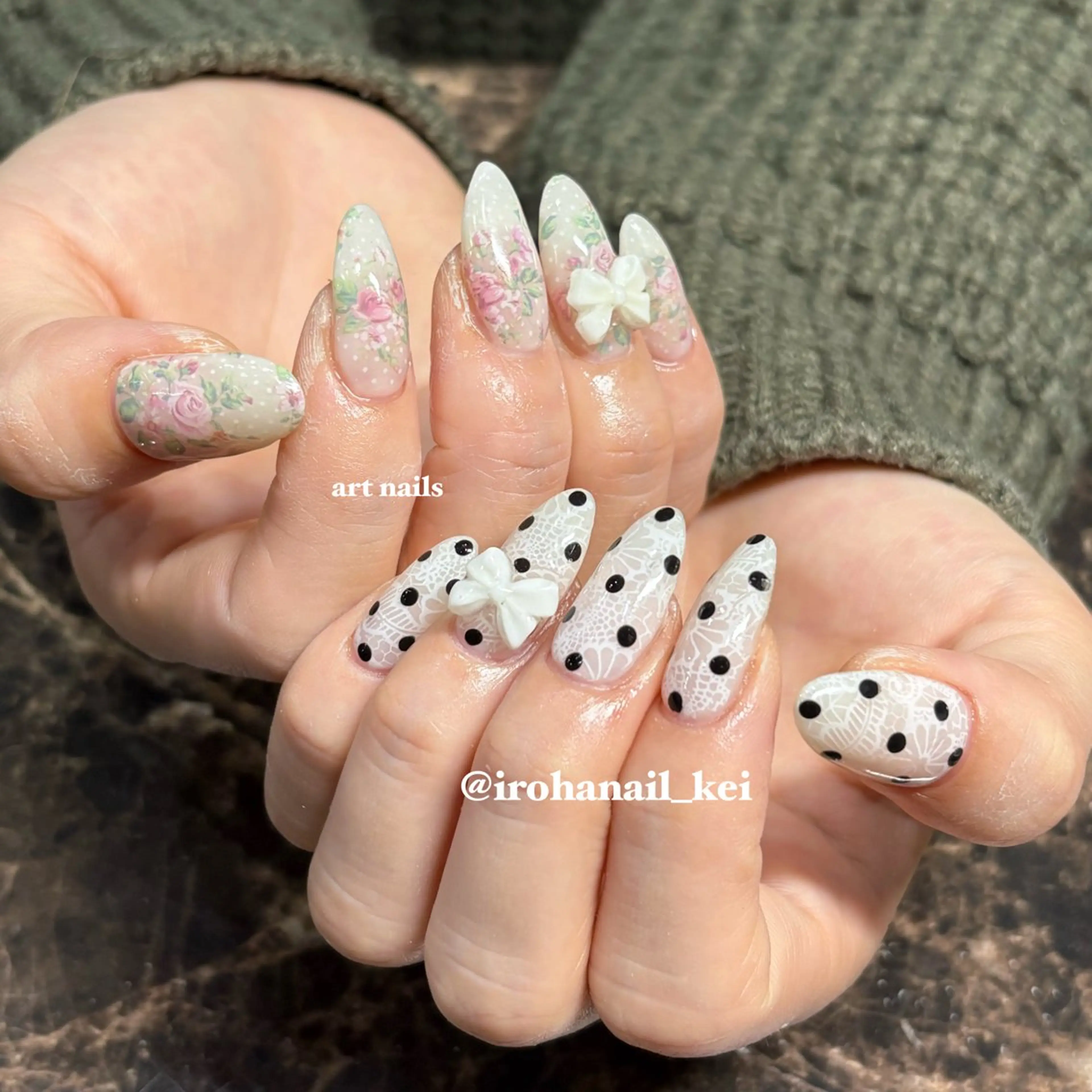 ネイル アートネイル IROHA NAIL_けい🐶のネイルデザイン
