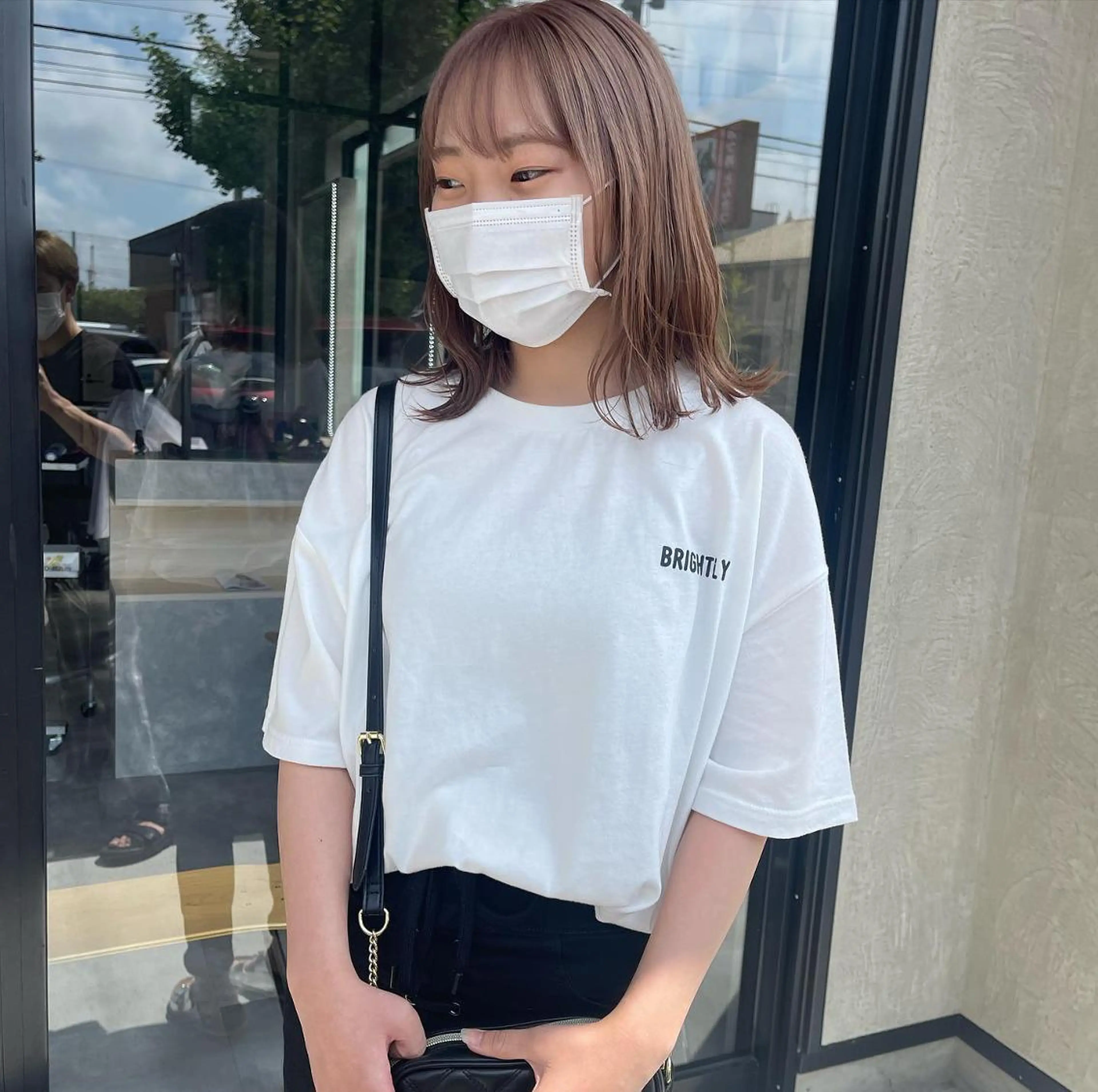 ショート ハイライト 髪質改善 河原 亮のヘアスタイル