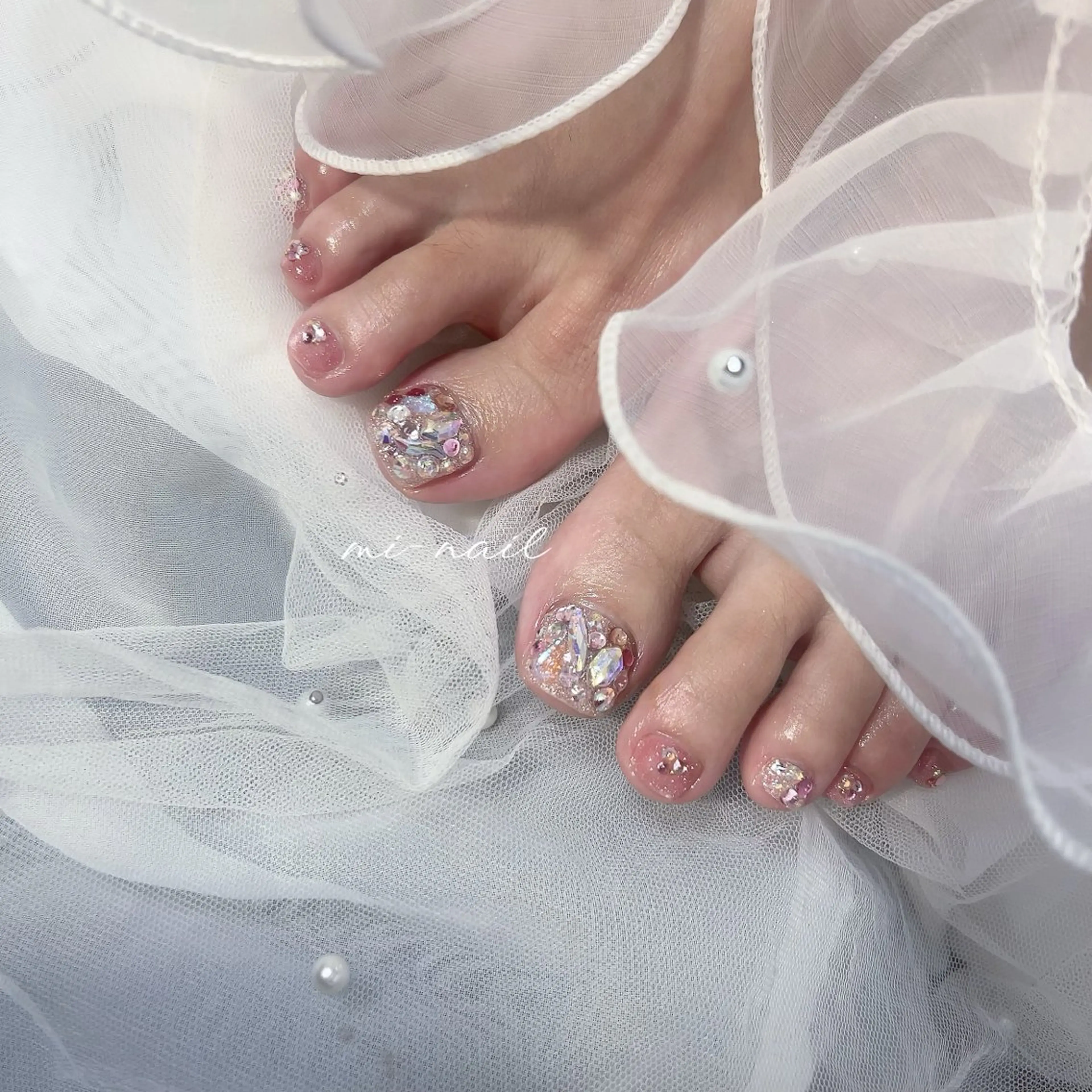 ネイル フットネイル ..mi-nail ..のネイルデザイン