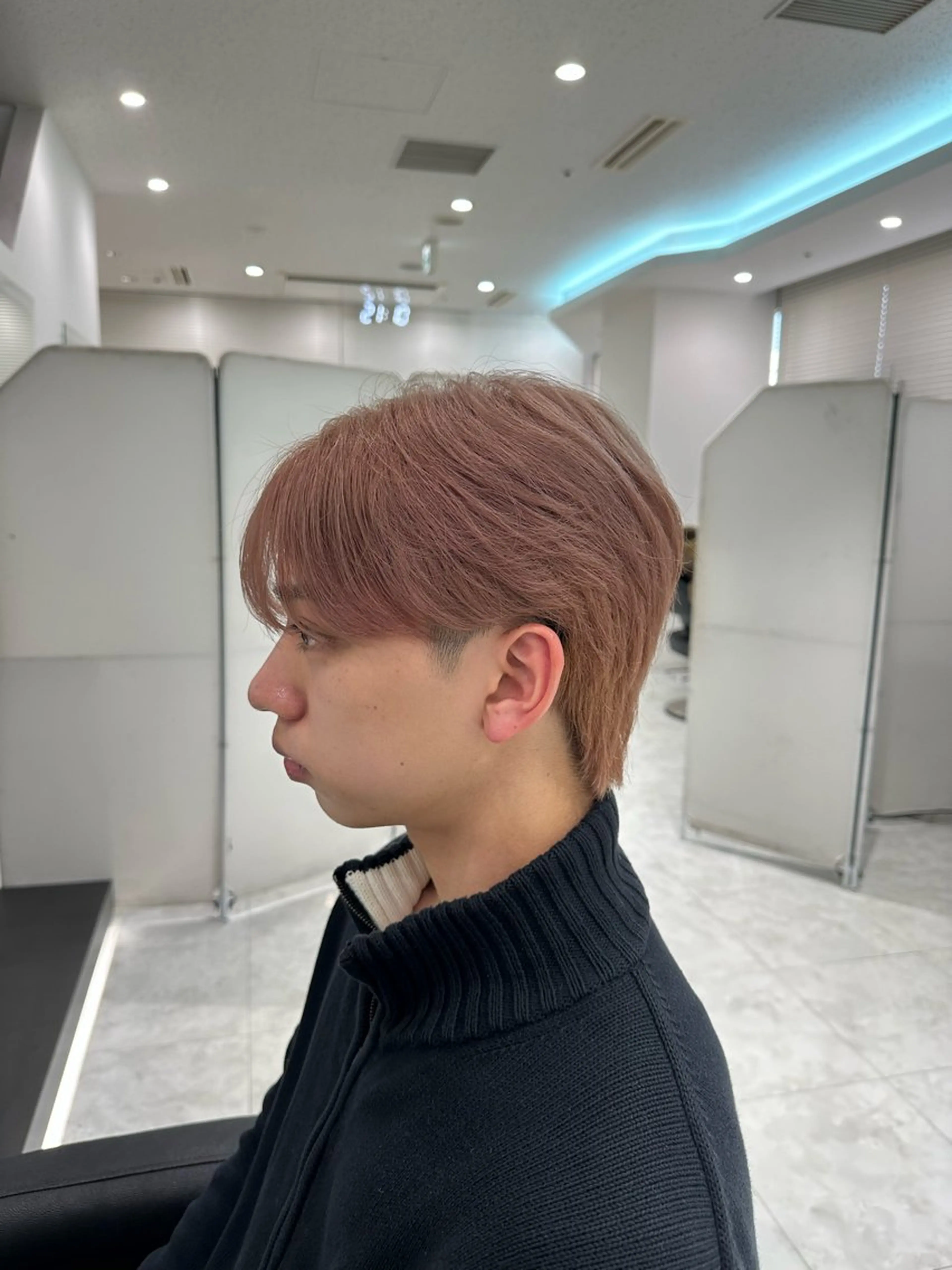 ショート カラー メンズ カット ヘアカラー トリートメント ヘッドスパ 🐺韓国風メンズ特化 あさひ🐺のヘアスタイル
