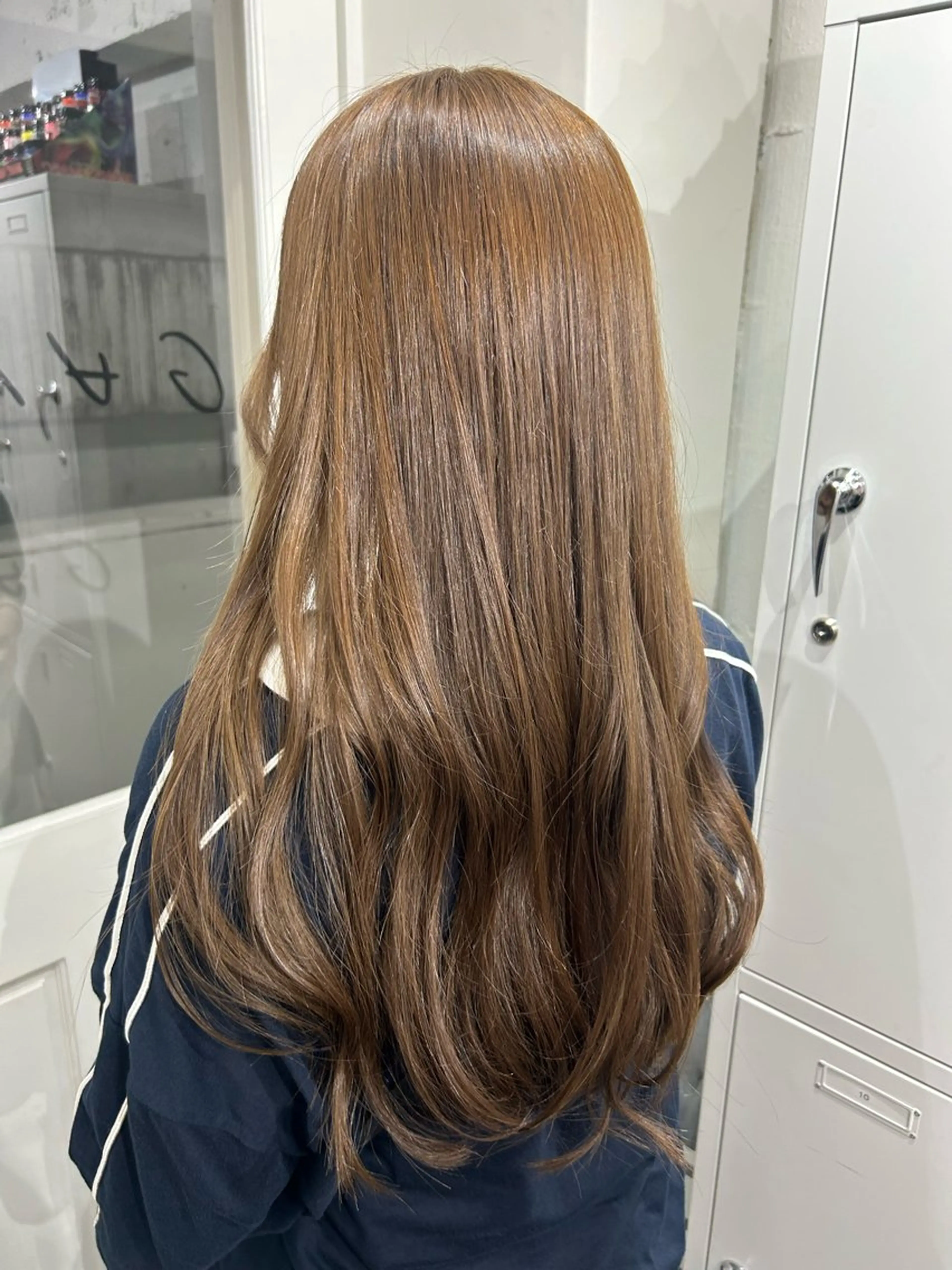 ロング カラー 🪼モモカ/デザイン ハイトーンカラー🪼のヘアスタイル