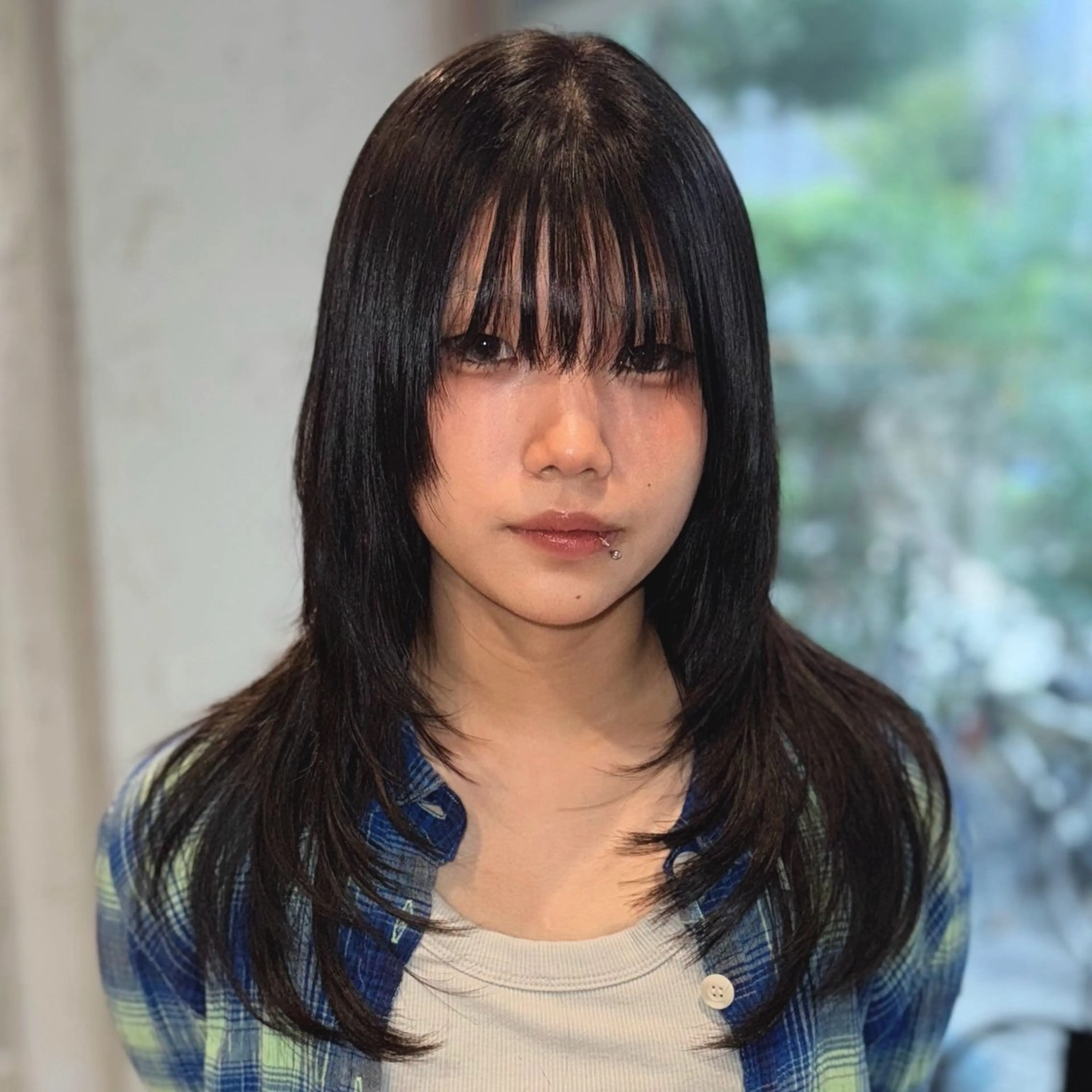 ロング カラー レイヤーカット カット ヘアカラー 🩶レイナ🩶 color/nailのヘアスタイル