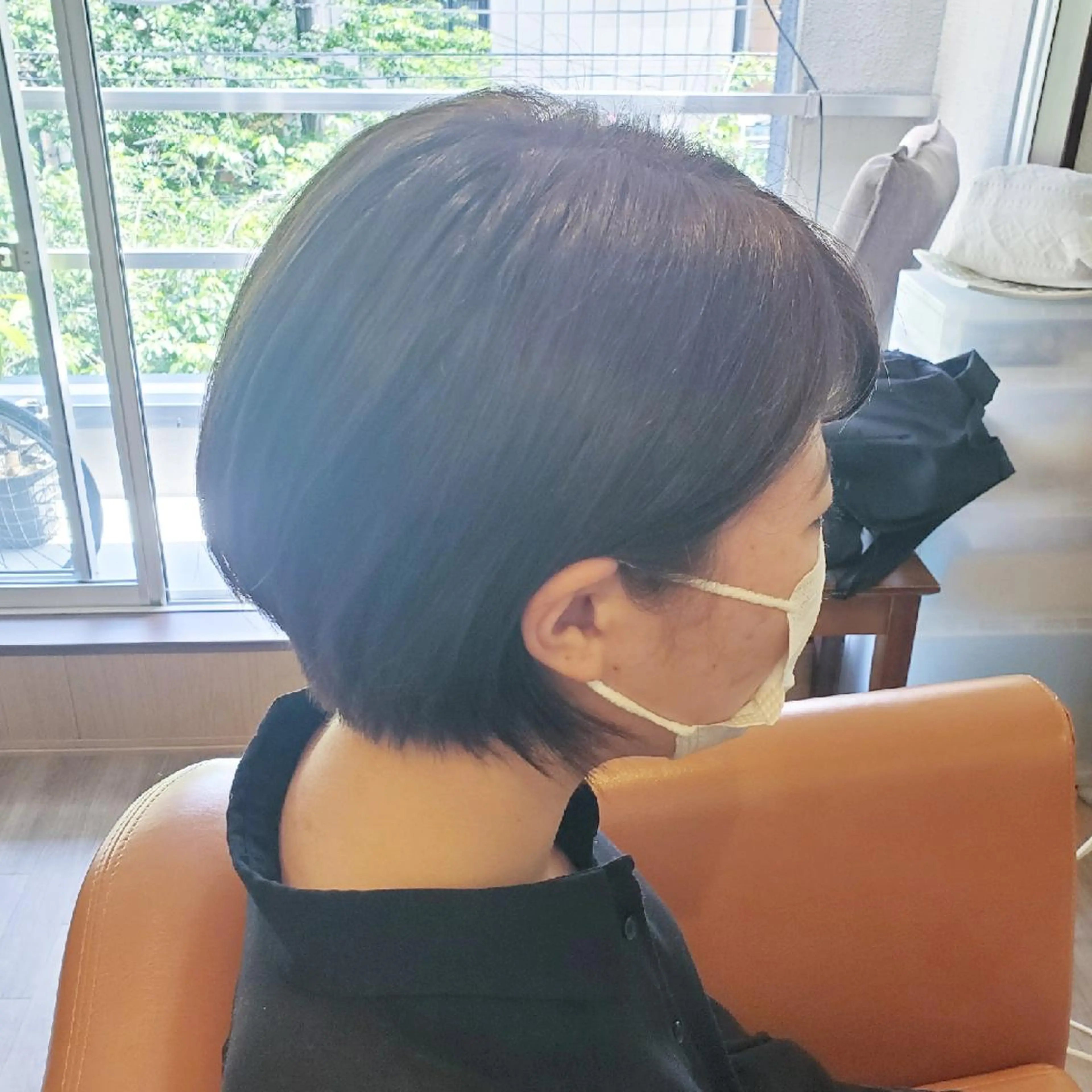 ショート カラー アディクシーカラー ブリーチ イルミナカラー 外国人風カラー トリートメント カット ヘアカラー トリートメント spa hair  ark 富井直美のヘアスタイル