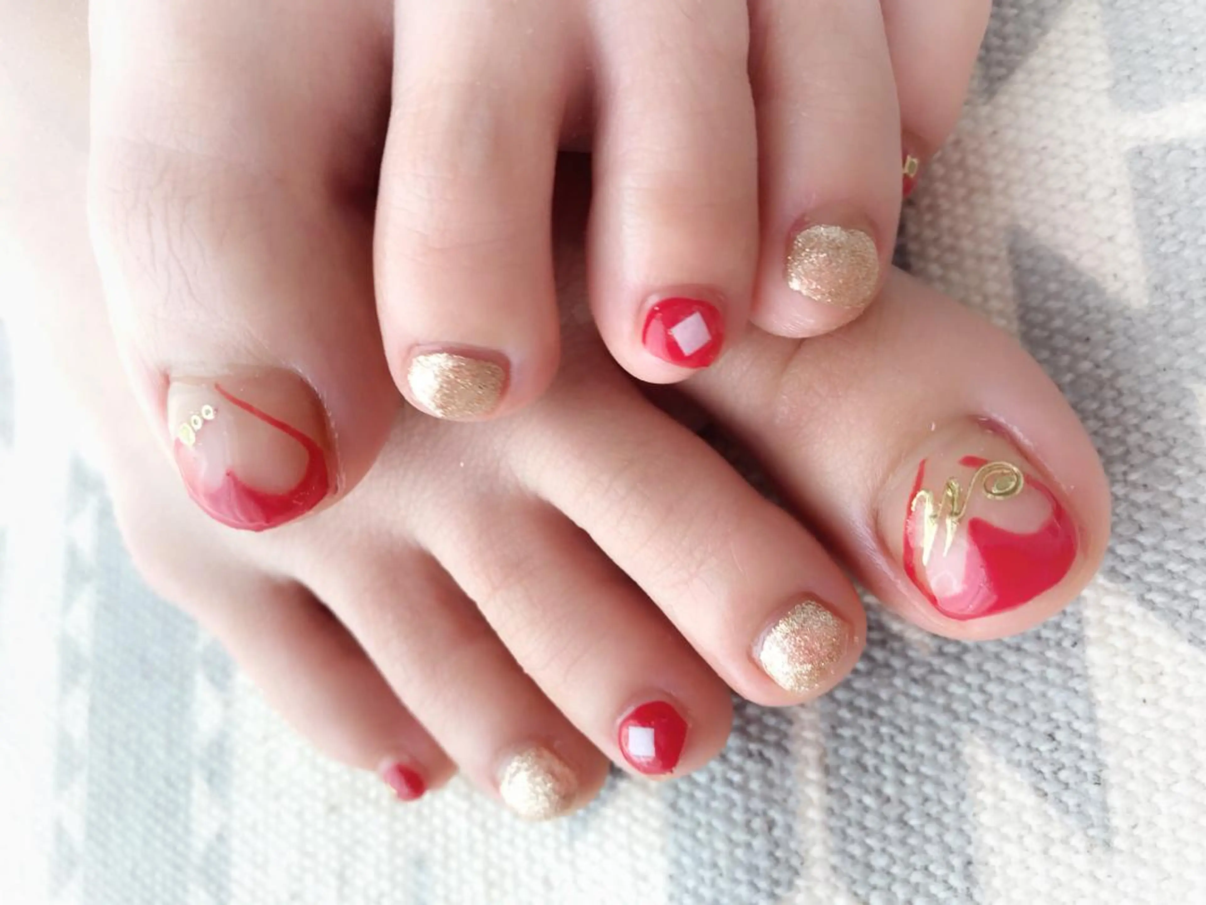 ネイル フットネイル エース ネイルのネイルデザイン