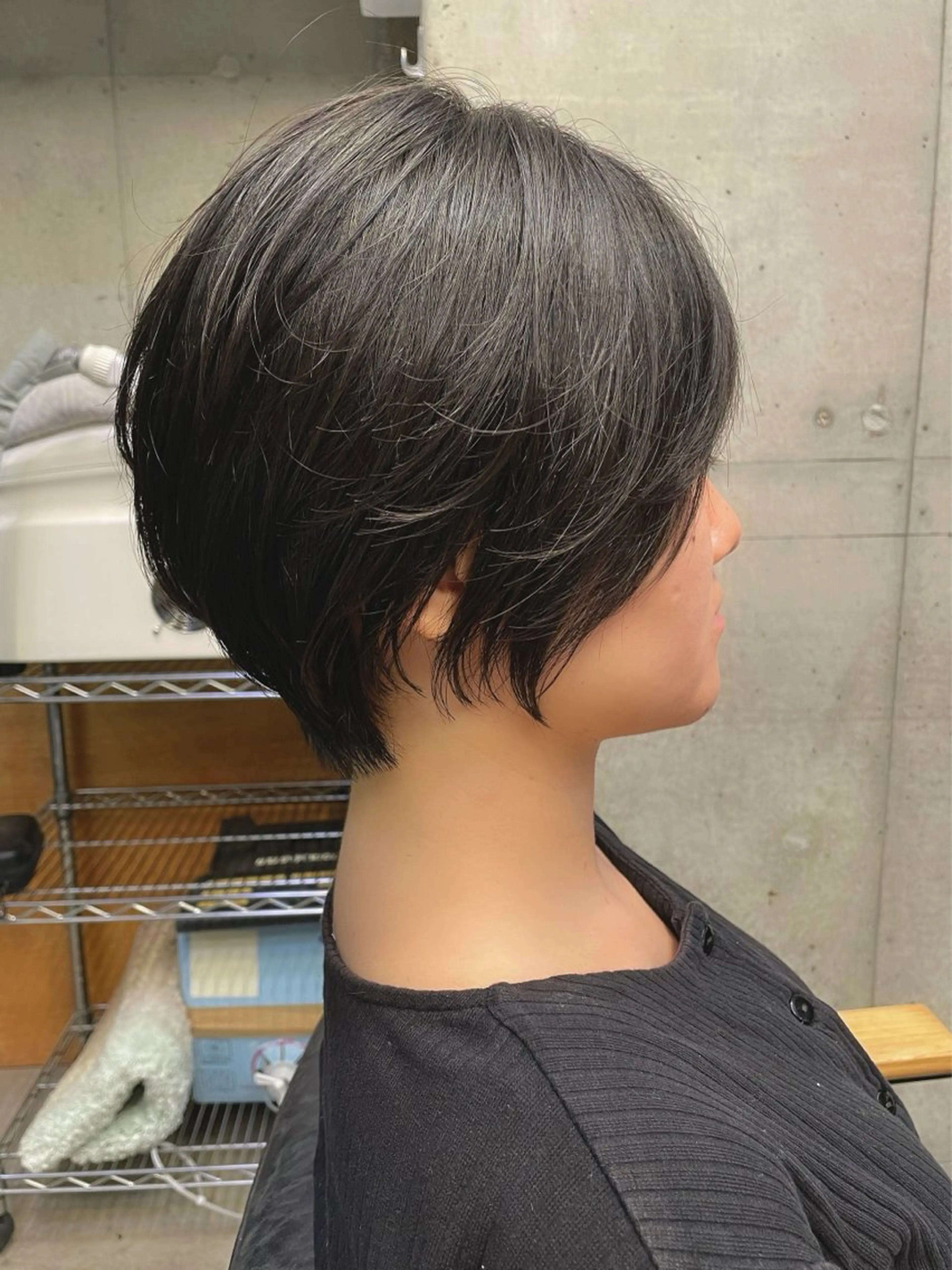ショート 西大島美容師 渡部仁太のヘアスタイル