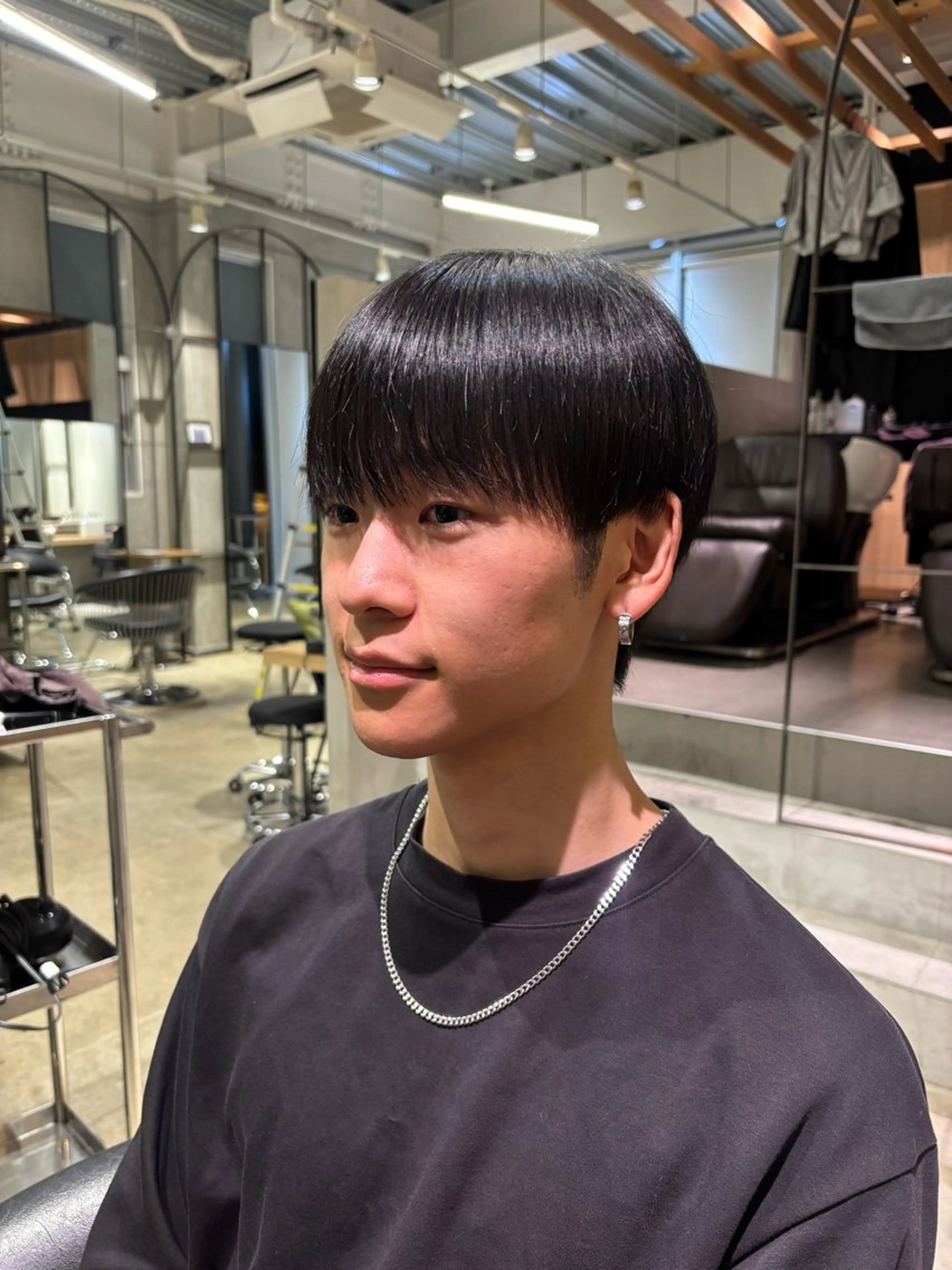 メンズ カット 西田美侑/ メンズ/カットモデルのヘアスタイル