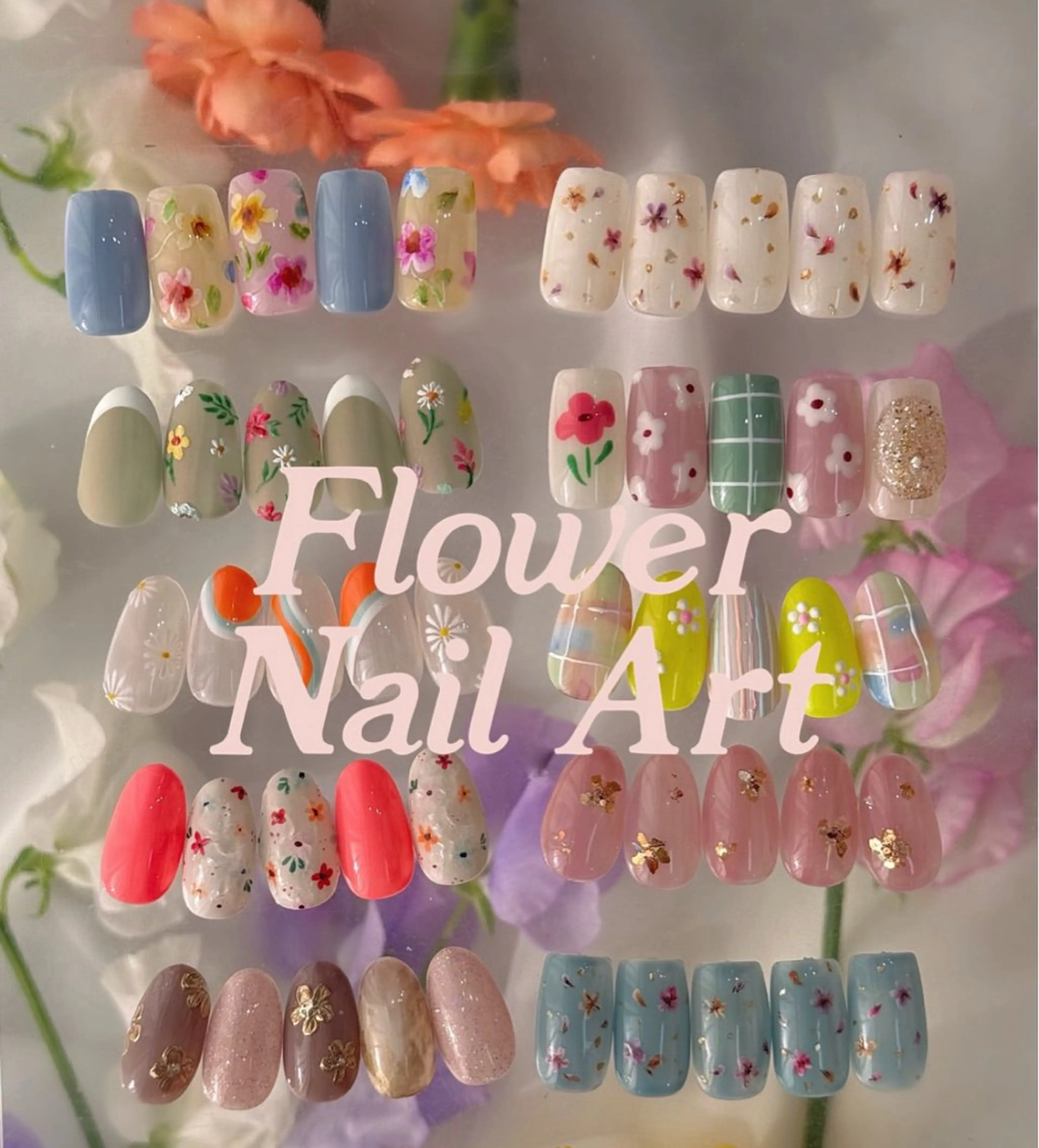 ネイル 春ネイル HARUKA ネイリスト福岡/薬院のネイルデザイン