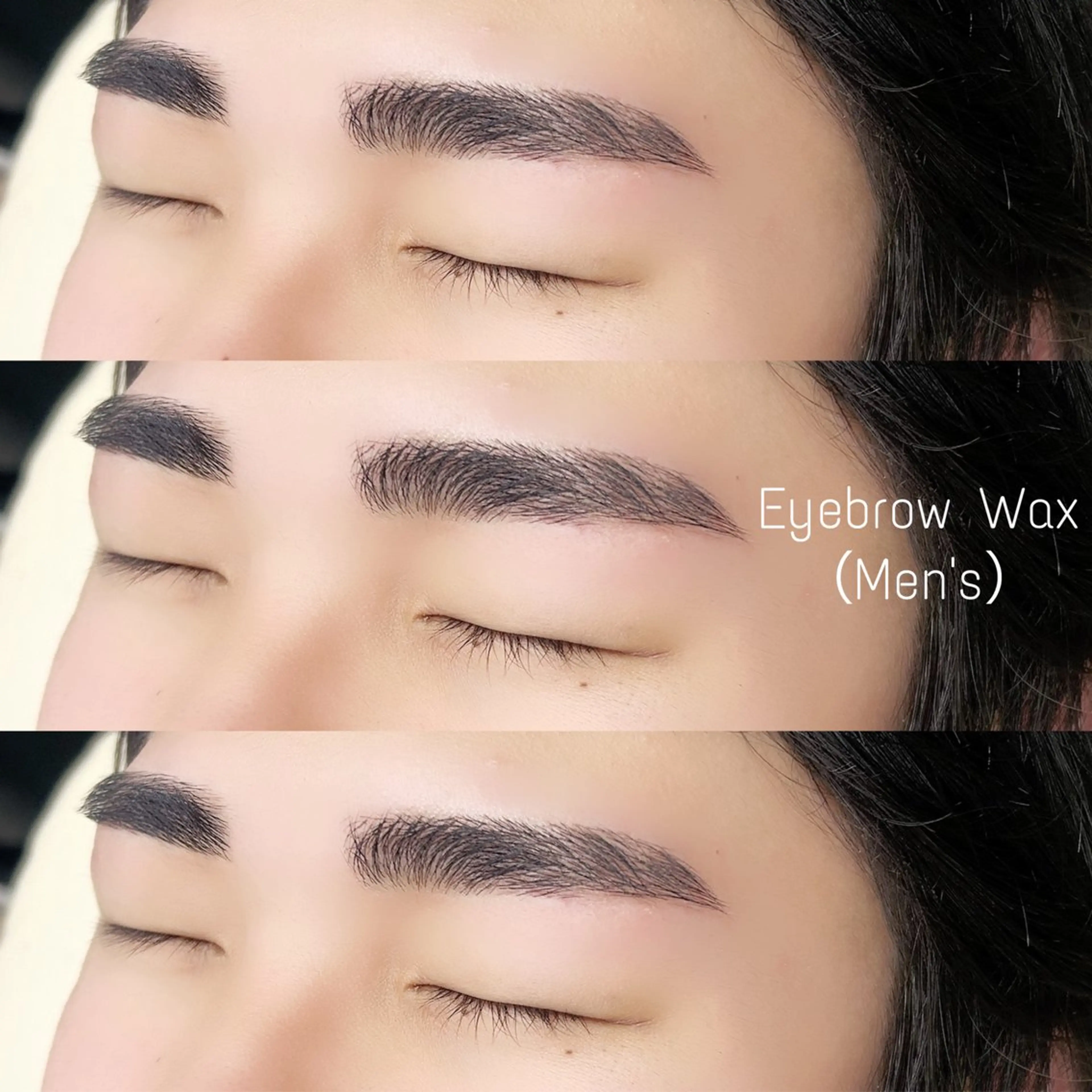 アイブロウ メンズアイブロウ ワックス脱毛 眉カット ꒰ LILY ꒱ Ririna💙のマツエク・マツパデザイン