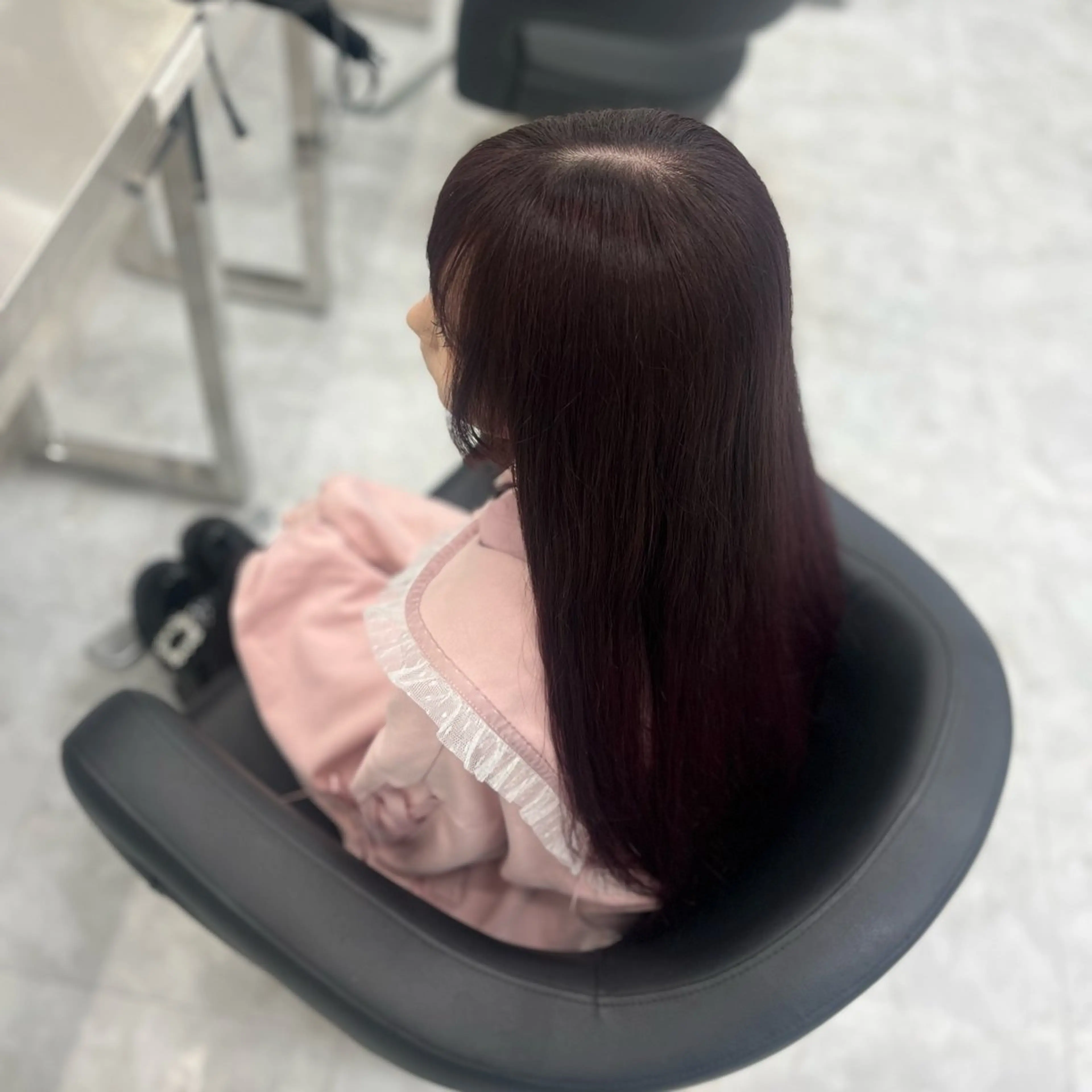 ロング カラー ヘアアレンジ ヘアカラー ヘッドスパ ヘアセット 🫧‪🎀うる艶暖色 🏹Nanako🎀のヘアスタイル