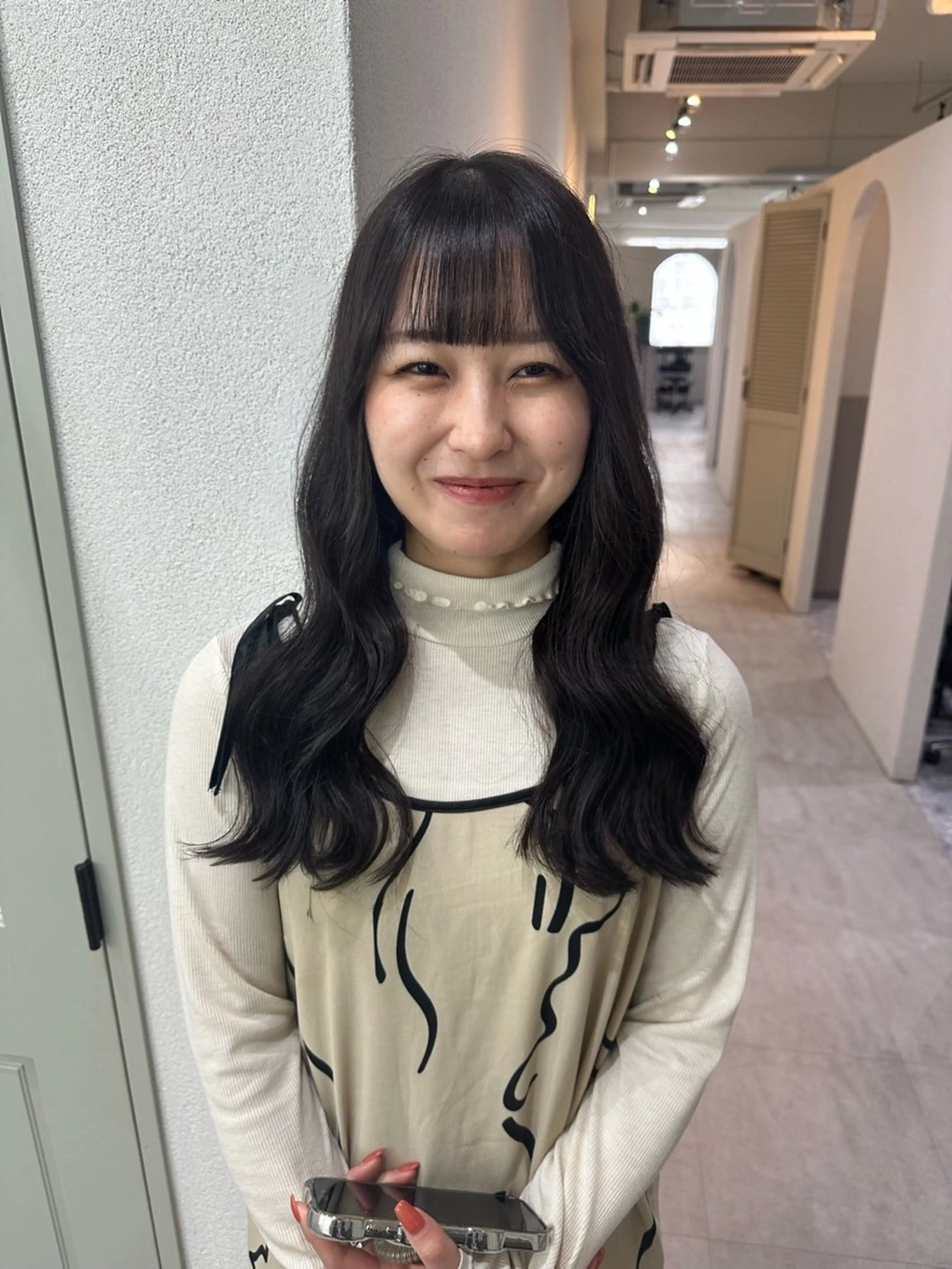 セミロング カラー カット ヘアカラー トリートメント 🪞個室サロン/韓国 艶髪/keito🪞のヘアスタイル