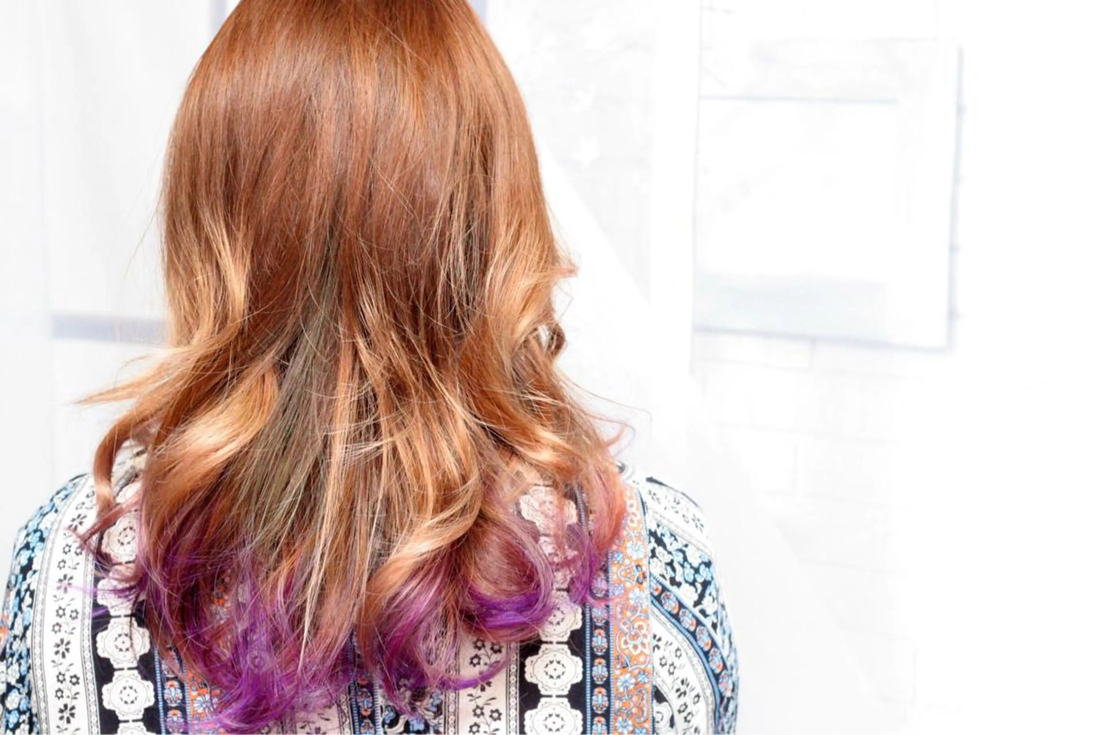 セミロング カラー じょん 。のヘアスタイル