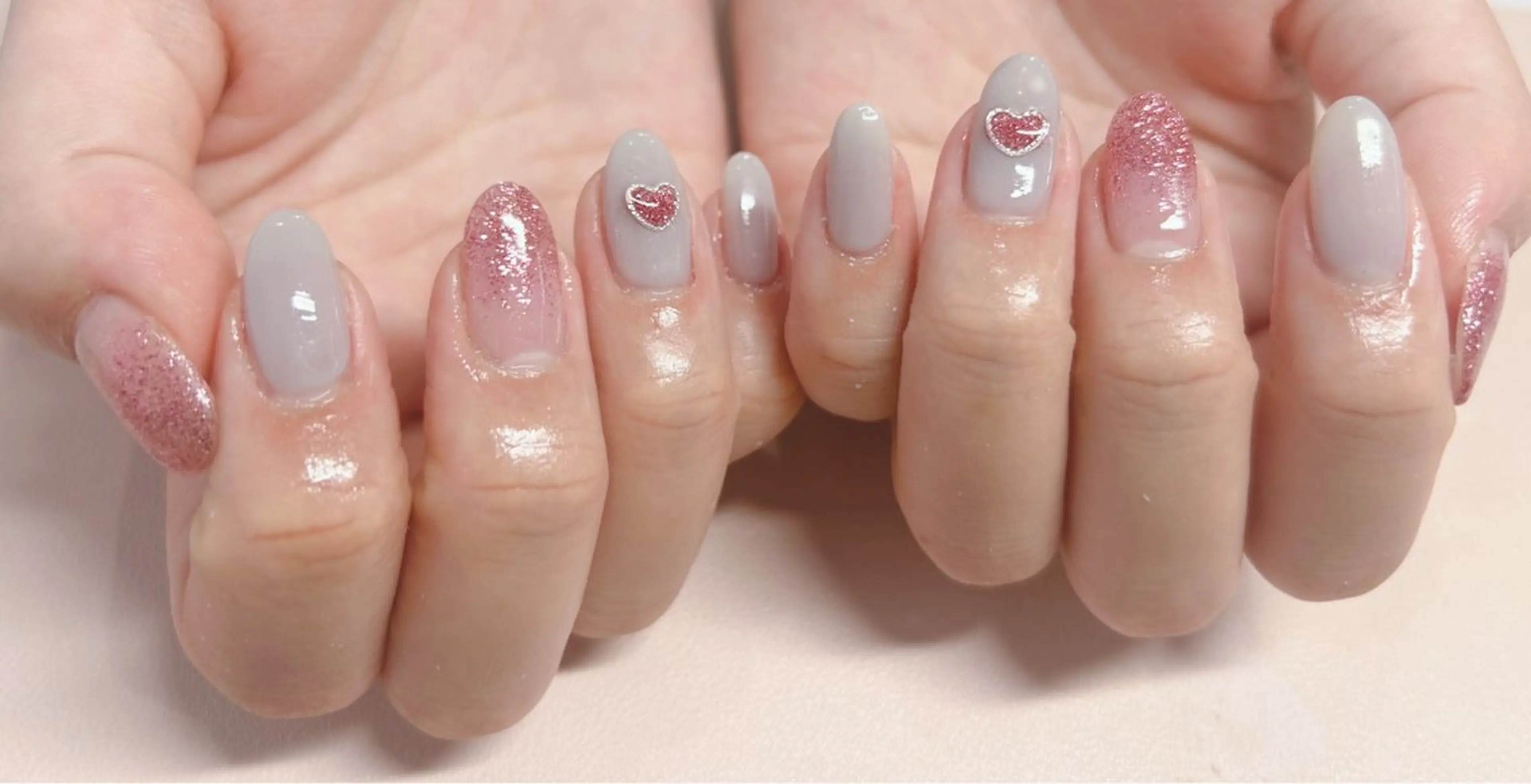 ネイル ニュアンスネイル Rairia nail所属・Rairianail 室橋舞のネイルデザイン