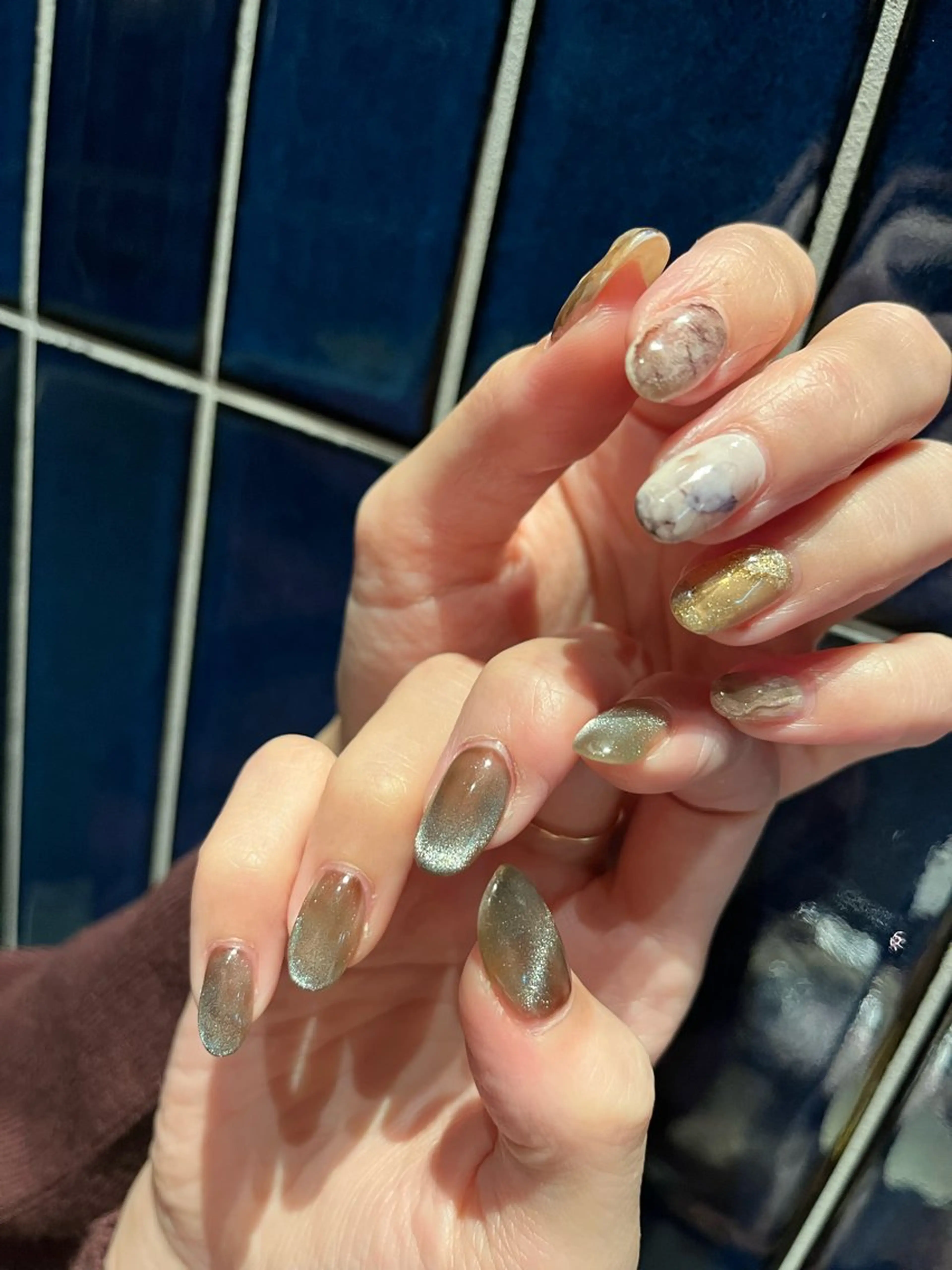 ネイル ハンドネイル 【LINON】 airiのネイルデザイン