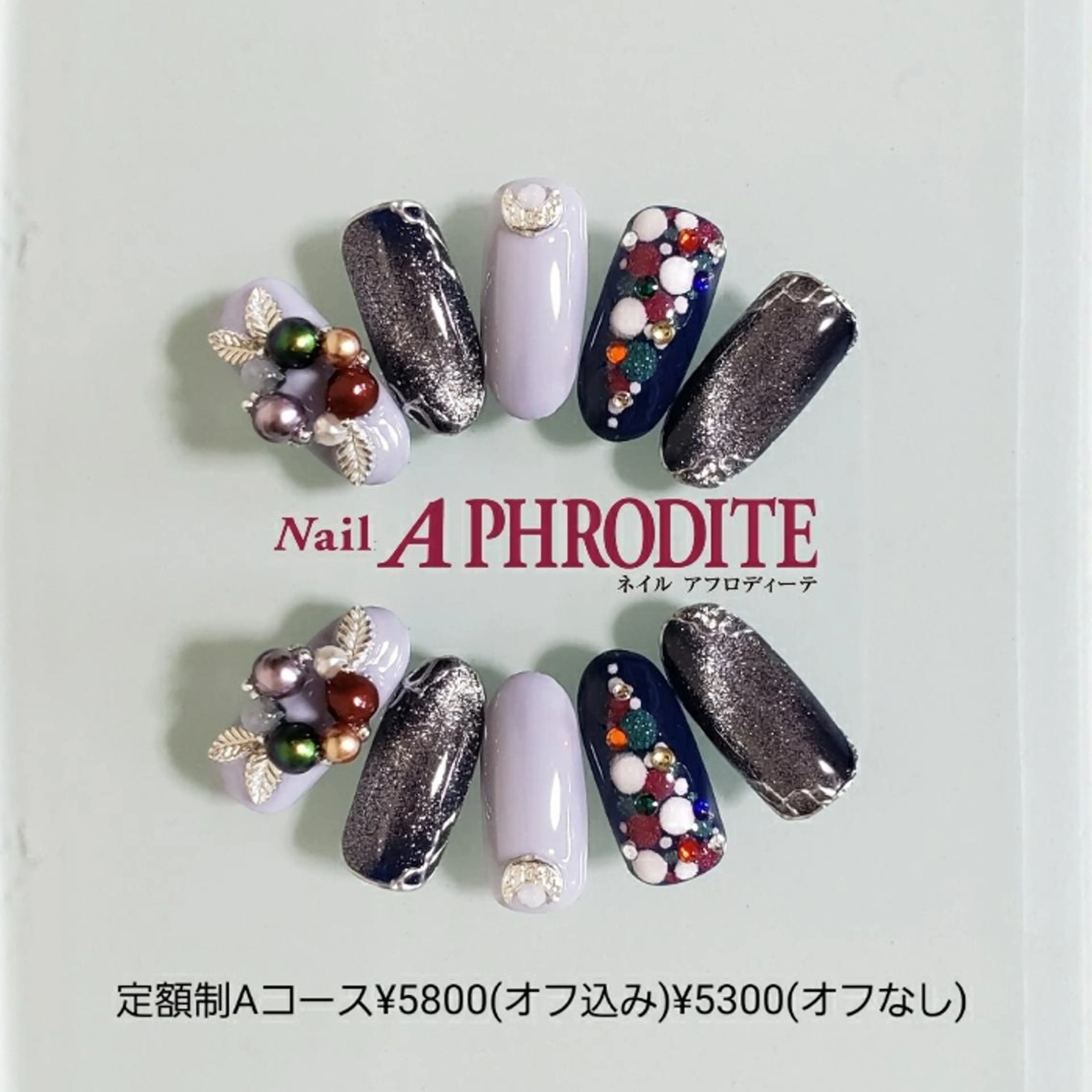 ネイル 持ち込み ニュアンスネイル ハンドネイル Nail Aphroditeのネイルデザイン