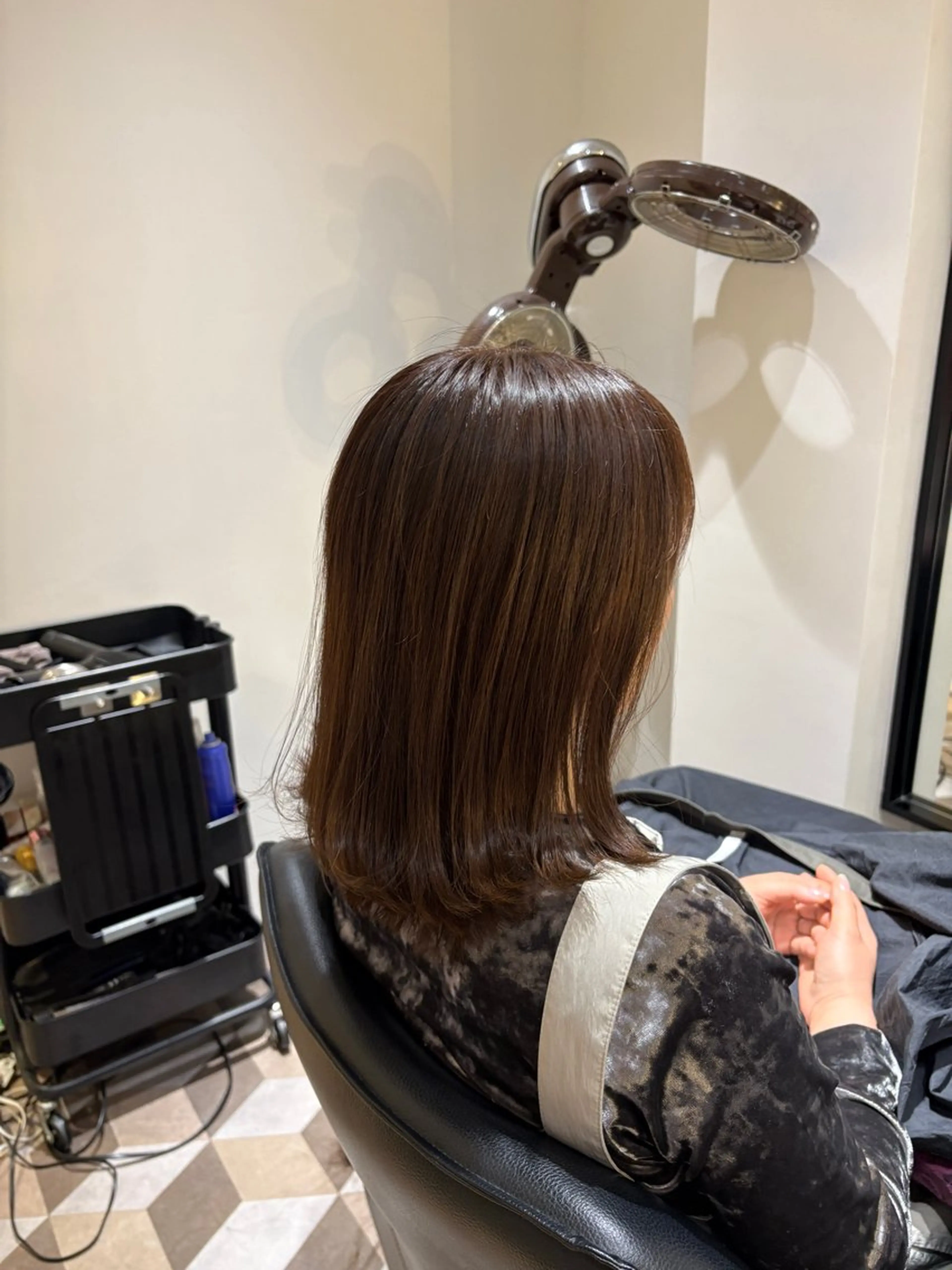 セミロング カット トリートメント 七星俊介🌙‎𖤐⡱ カットモデル様募集中のヘアスタイル