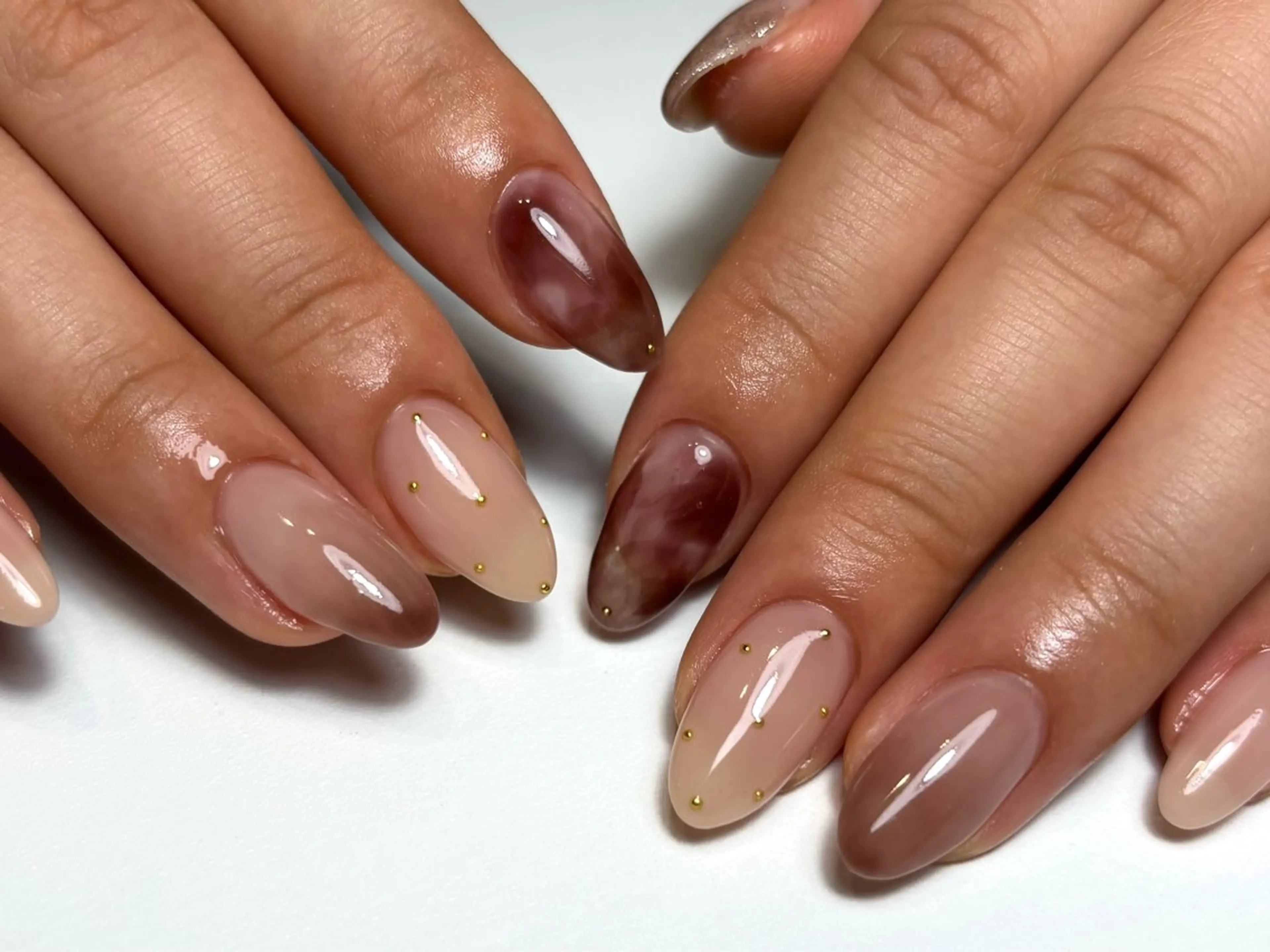 ミディアム ハンドネイル Nailsalon Puttiのネイルデザイン