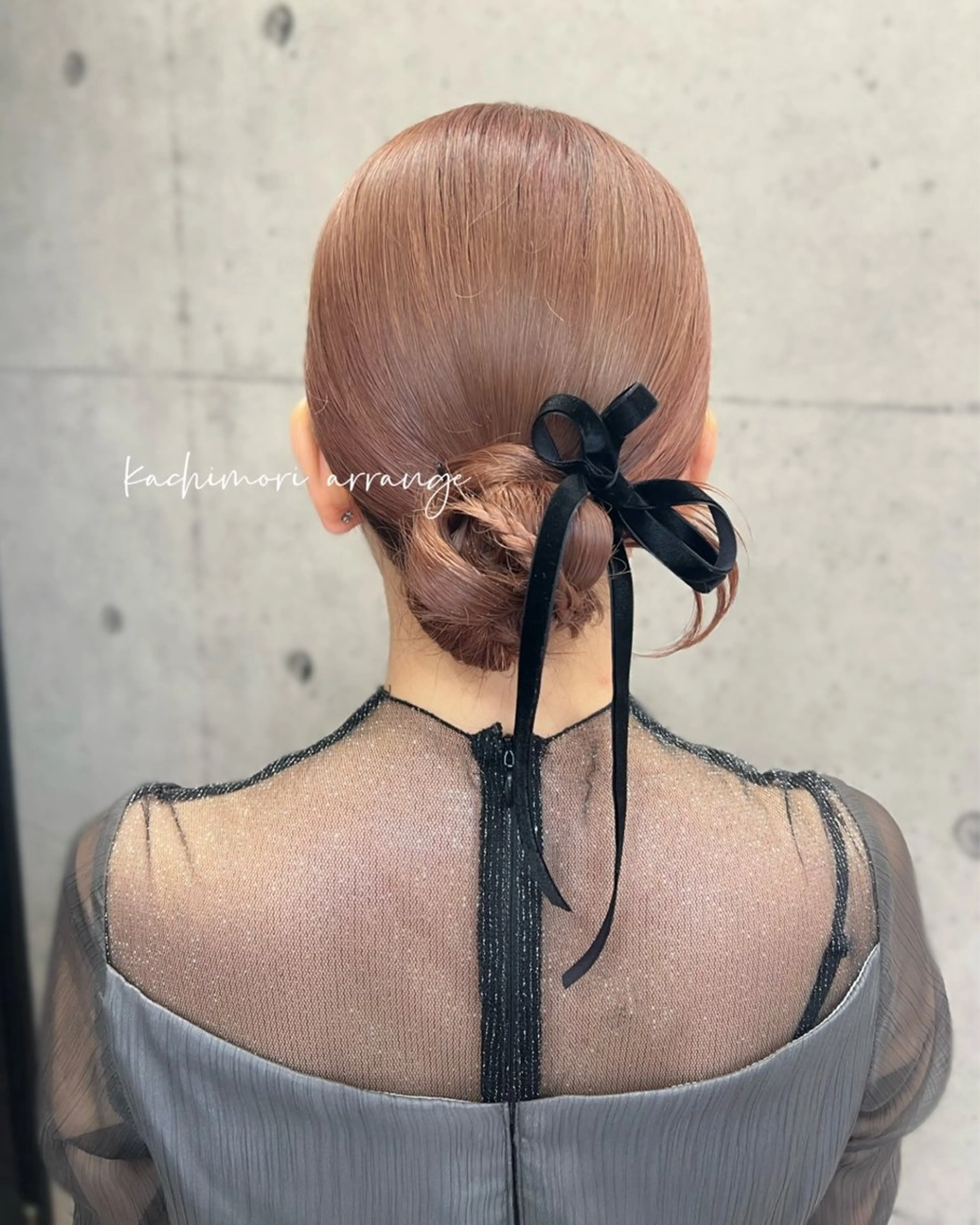 ミディアム ヘアアレンジ ヘアセット ヘアメイク/髪質改善 🎀Moeri🎀のヘアスタイル