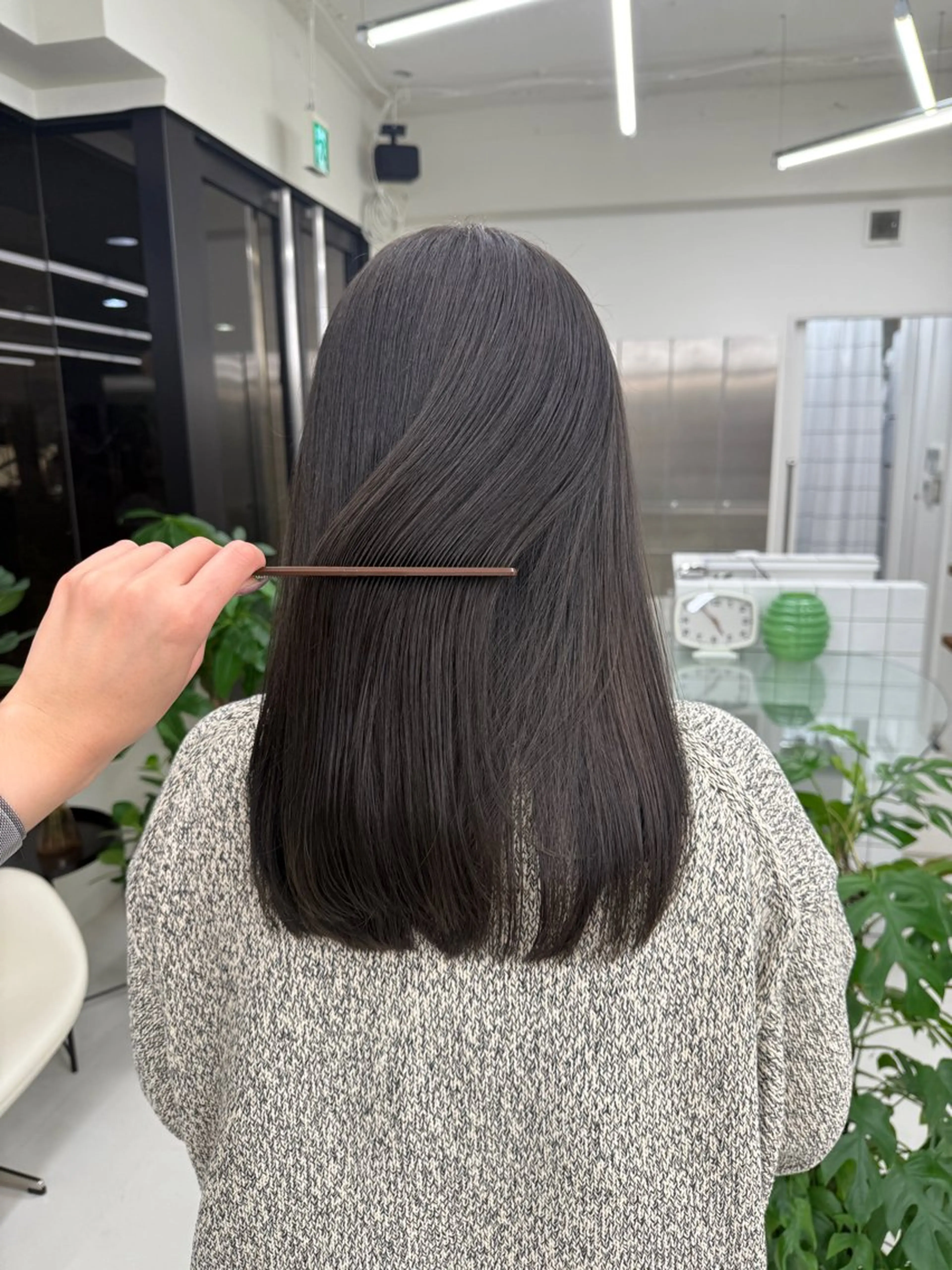 ロング カラー ヘアセット 表参道🌿赤み消し カラー/チナツのヘアスタイル