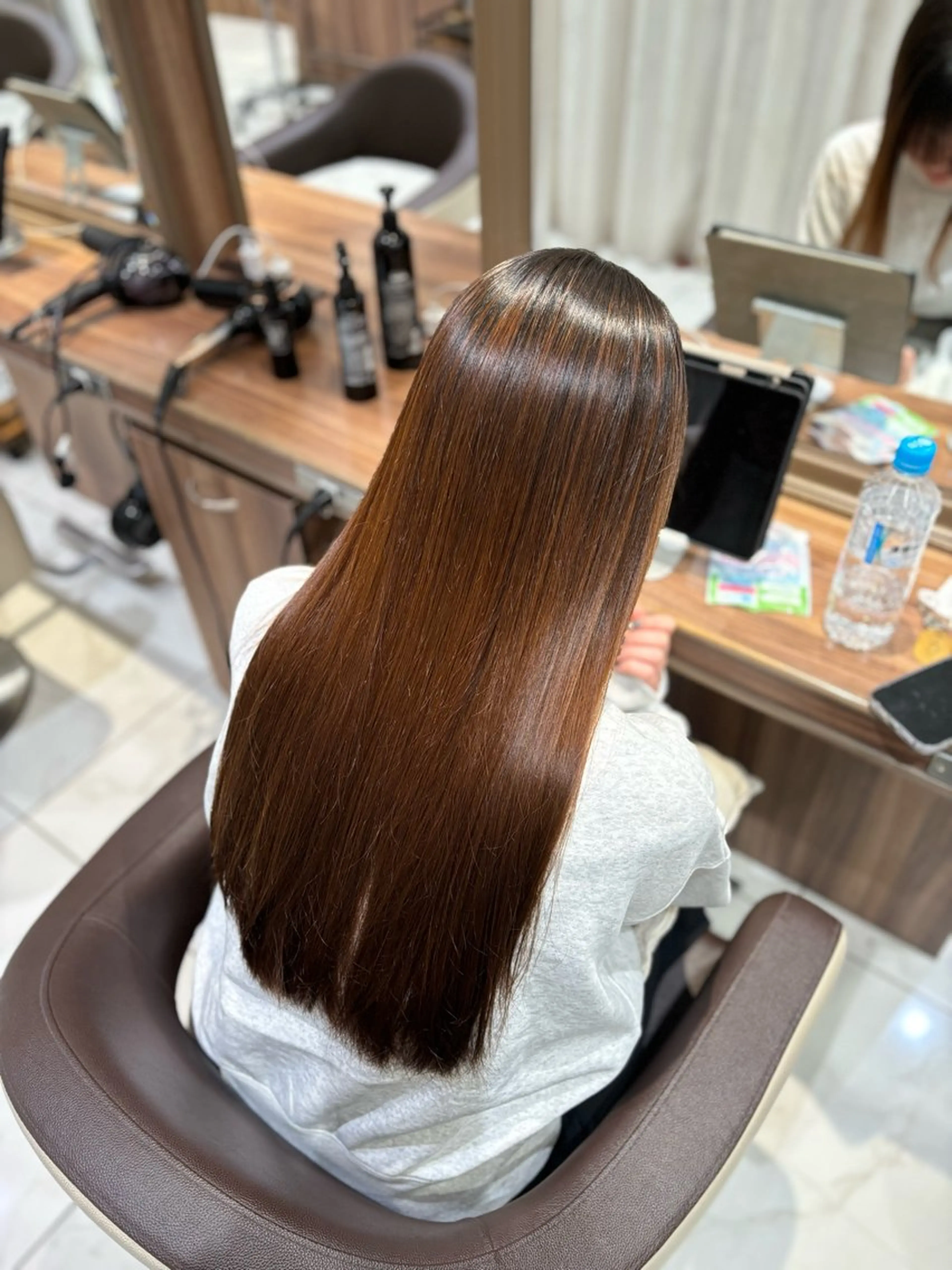 ロング パーマ ゆるふわパーマ🌸/ ハイトーン/あゆみのヘアスタイル