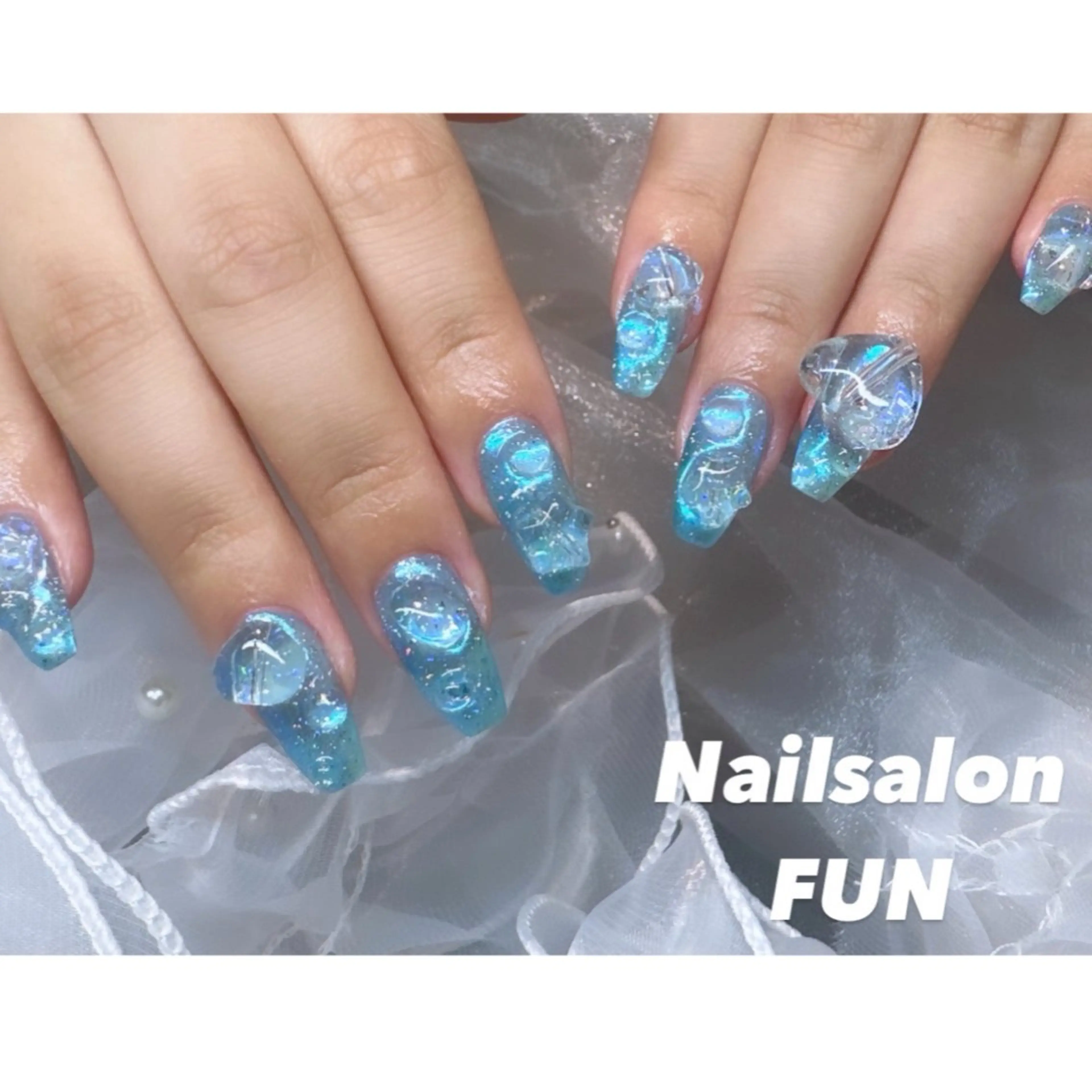ネイル アートネイル ロングネイル メンズネイル ショートネイル ワンホンネイル Nailsalon FUN🌈のネイルデザイン