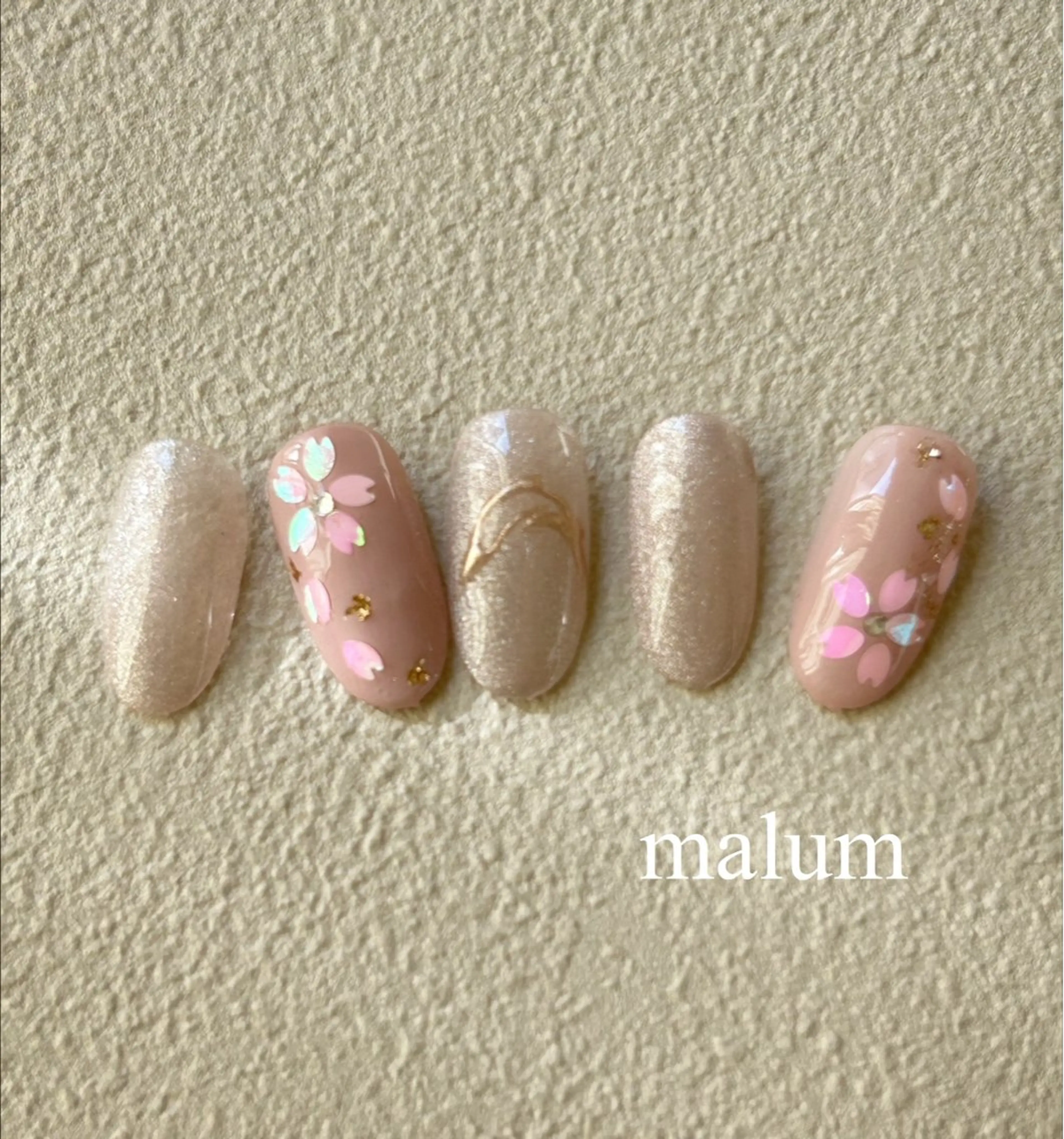 ネイル ハンドネイル malum nailのネイルデザイン