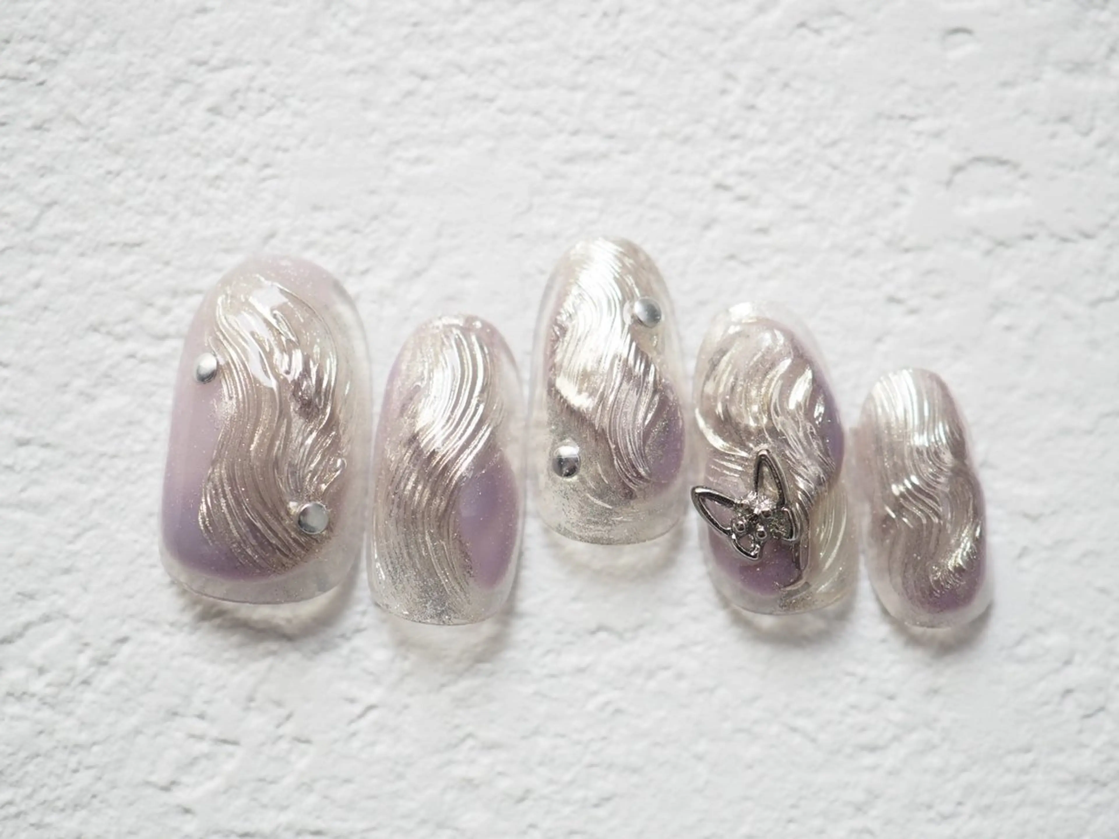 ネイル ハンドネイル トップネイリスト Ribbon立川店のネイルデザイン