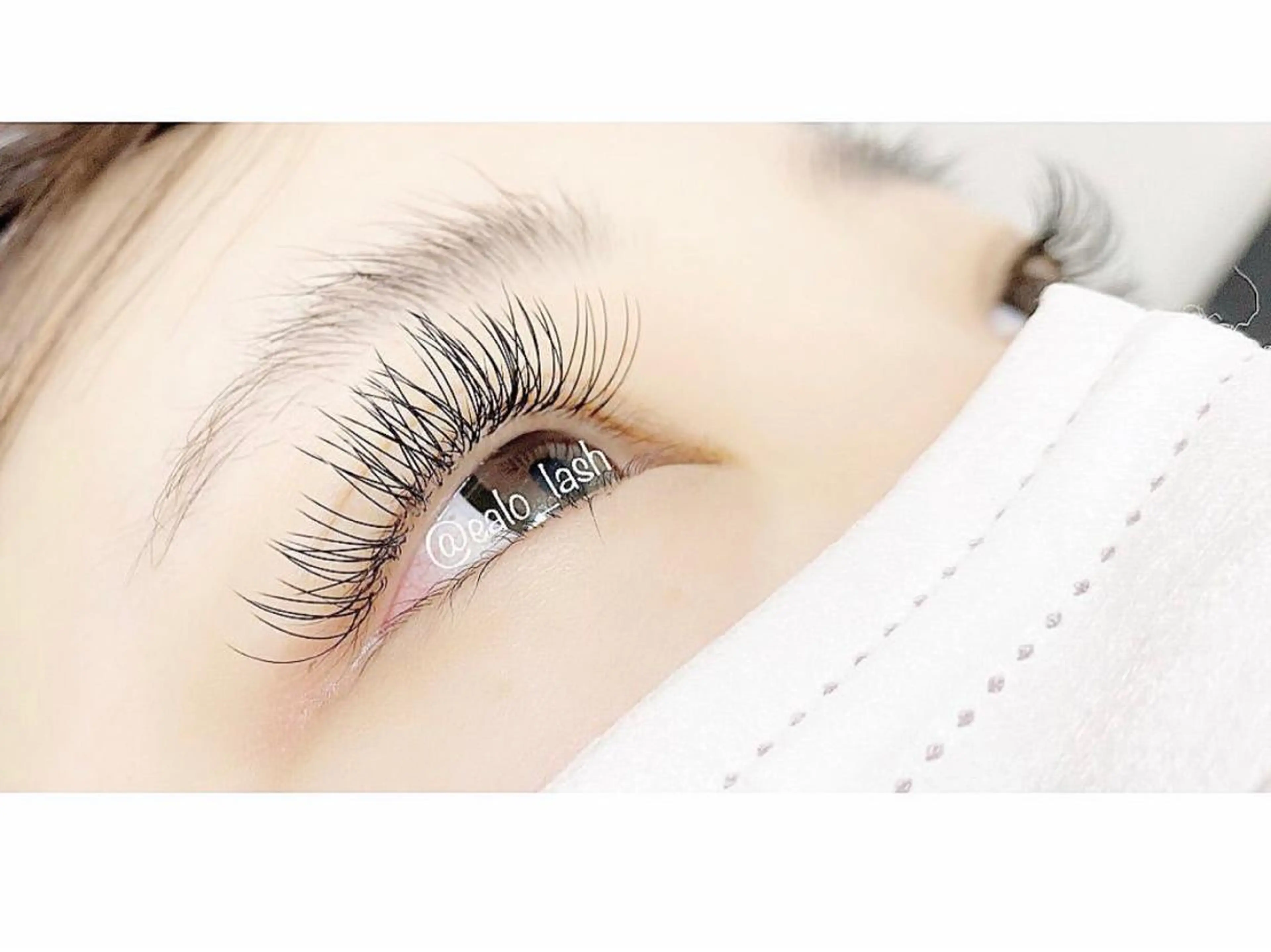 マツエク・マツパ Cカール フラットラッシュ マツエク Aya.G 錦糸町Ealoのマツエク・マツパデザイン