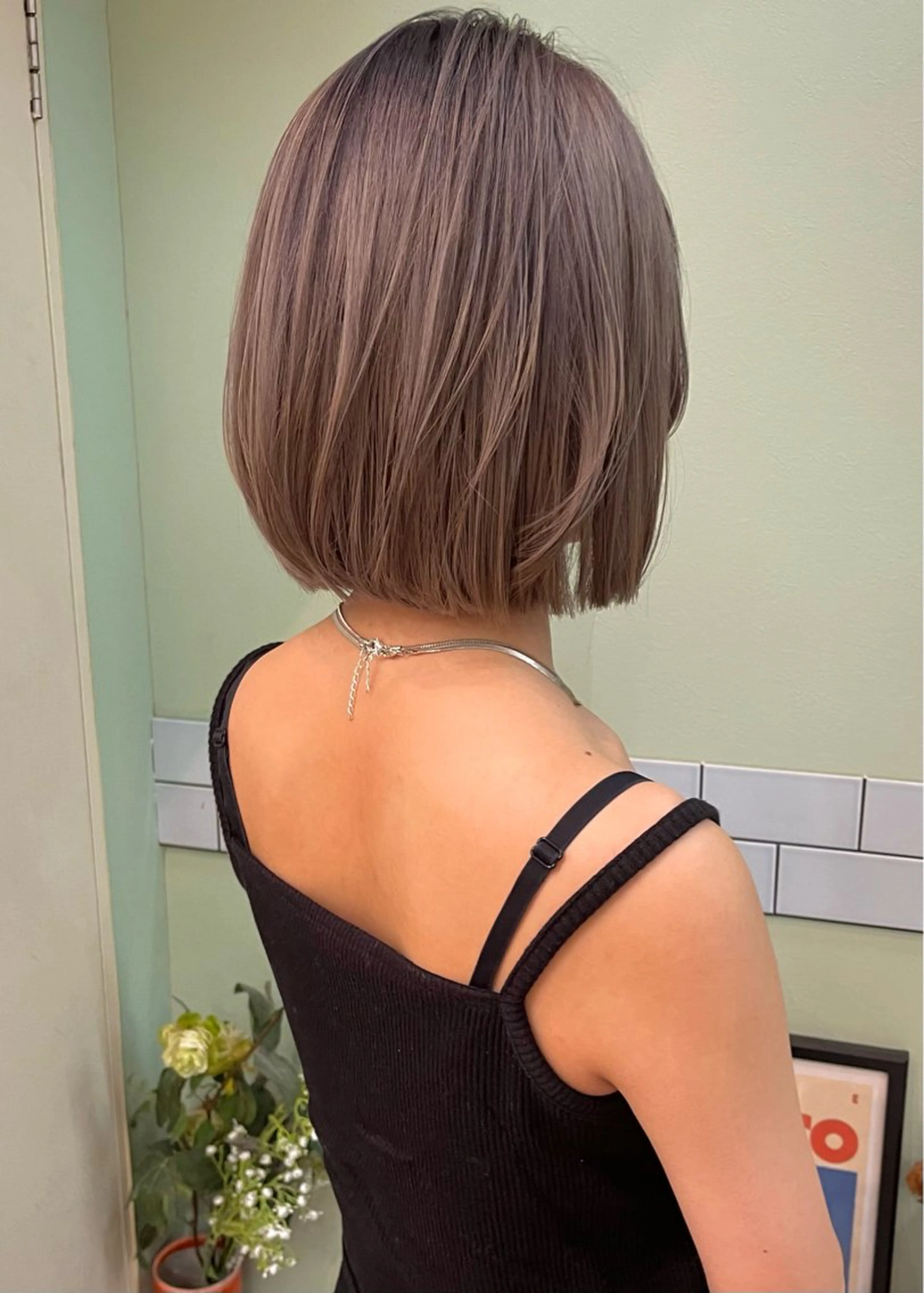 ショート カラー ブリーチ ケアブリーチ カット ヘアカラー トリートメント 田室 和幸のヘアスタイル