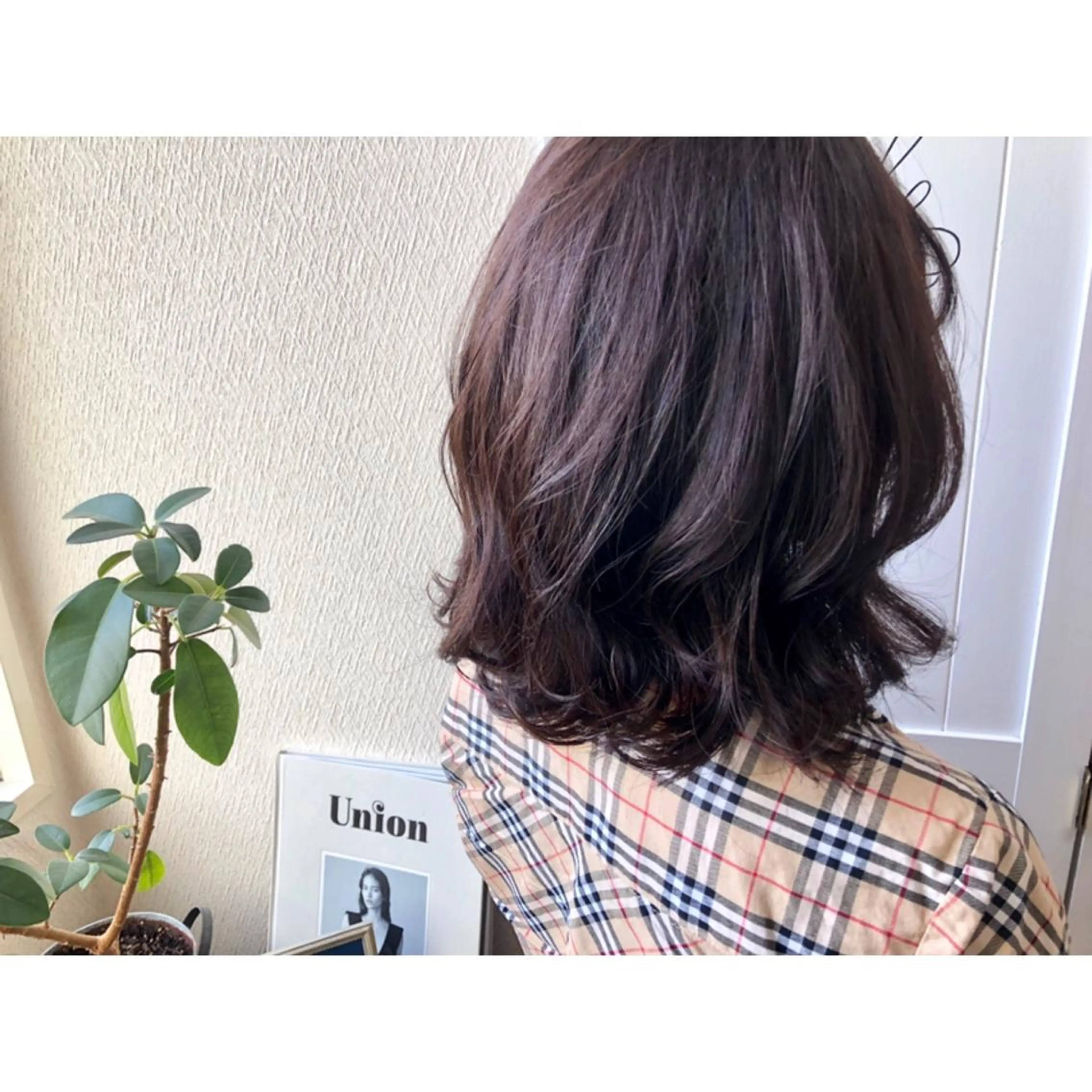 ミディアム カラー アッシュ ラベンダーカラー ラベンダーアッシュ 江上拓郎/ショート /酸性ストレートのヘアスタイル