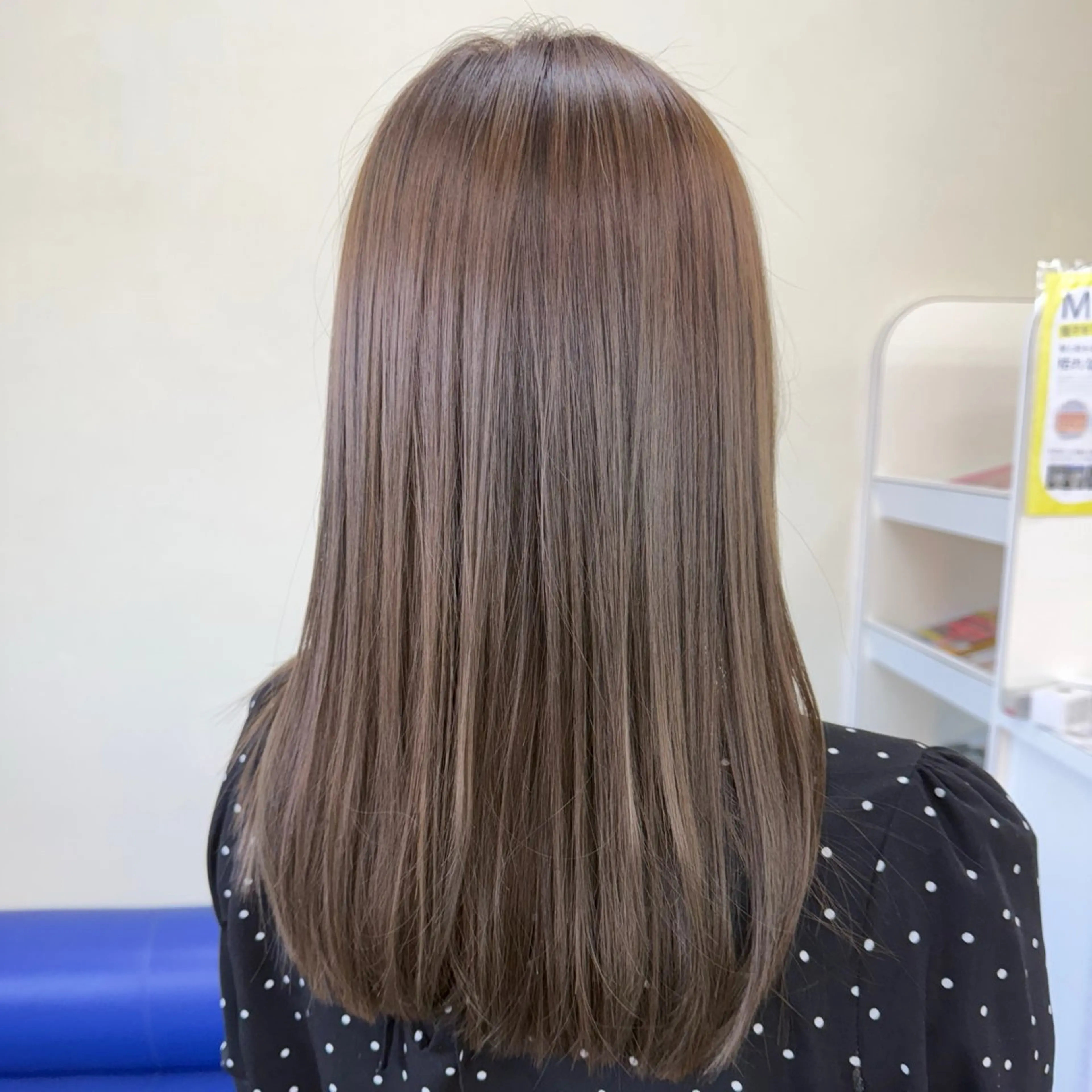 カット+髪質改善カラー＆トリートメントs13000円m14000円L15000円の写真