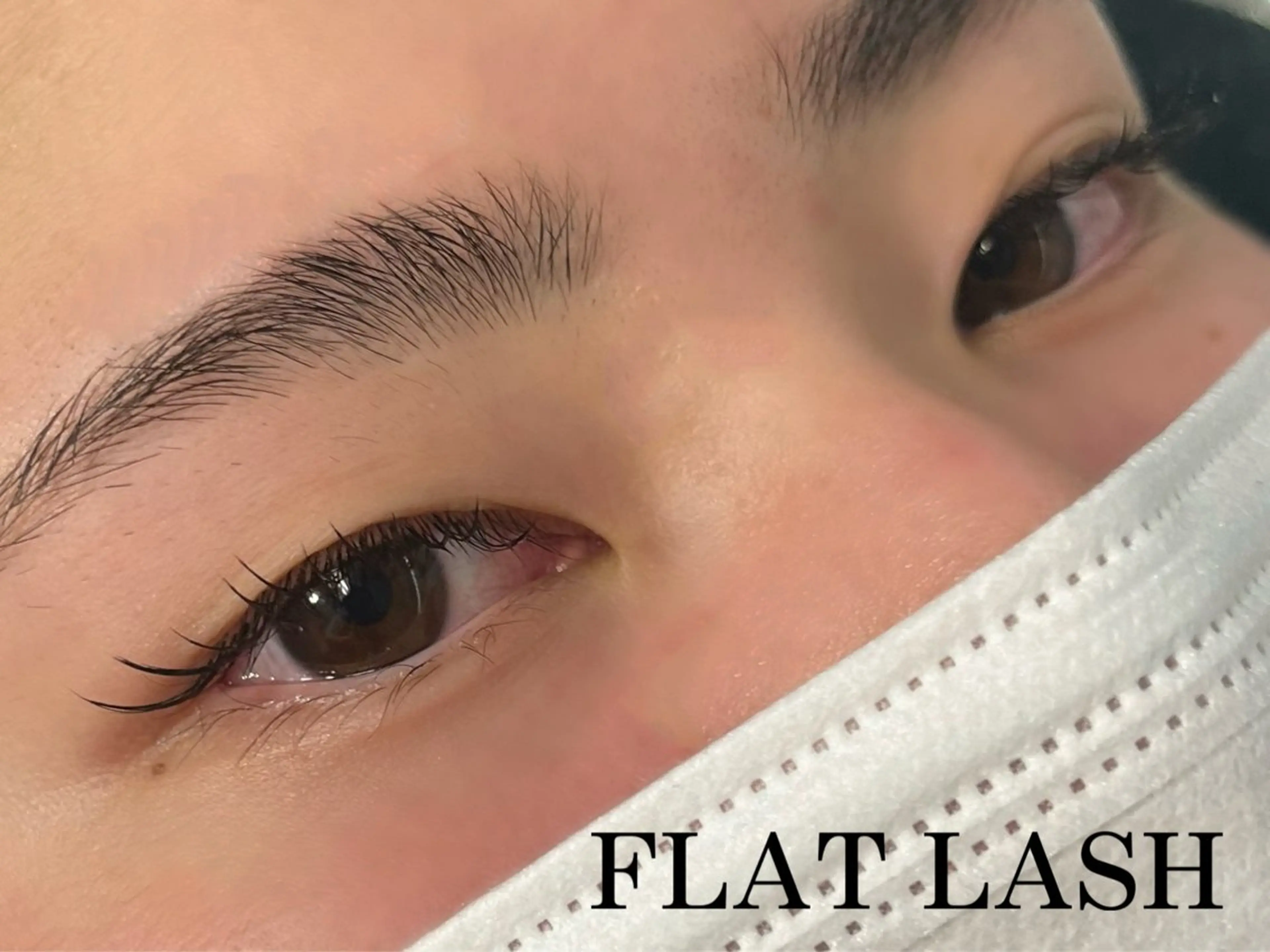 マツエク・マツパ フラットラッシュ Trinity eyelashのマツエク・マツパデザイン