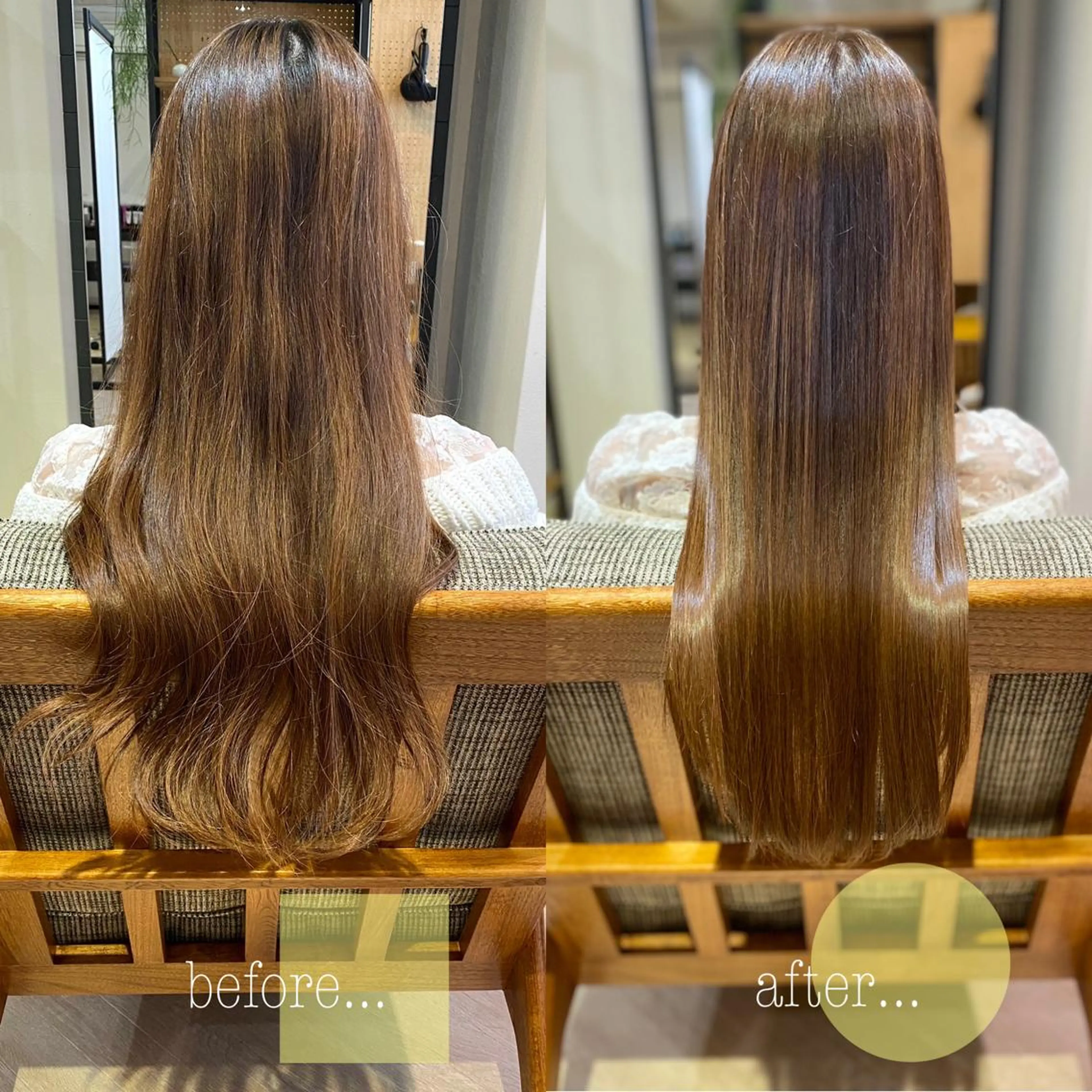 セミロング 髪質改善 トリートメント CANVAS.美髪 MOMO.ヘッドスパのエステ・リラクイメージ