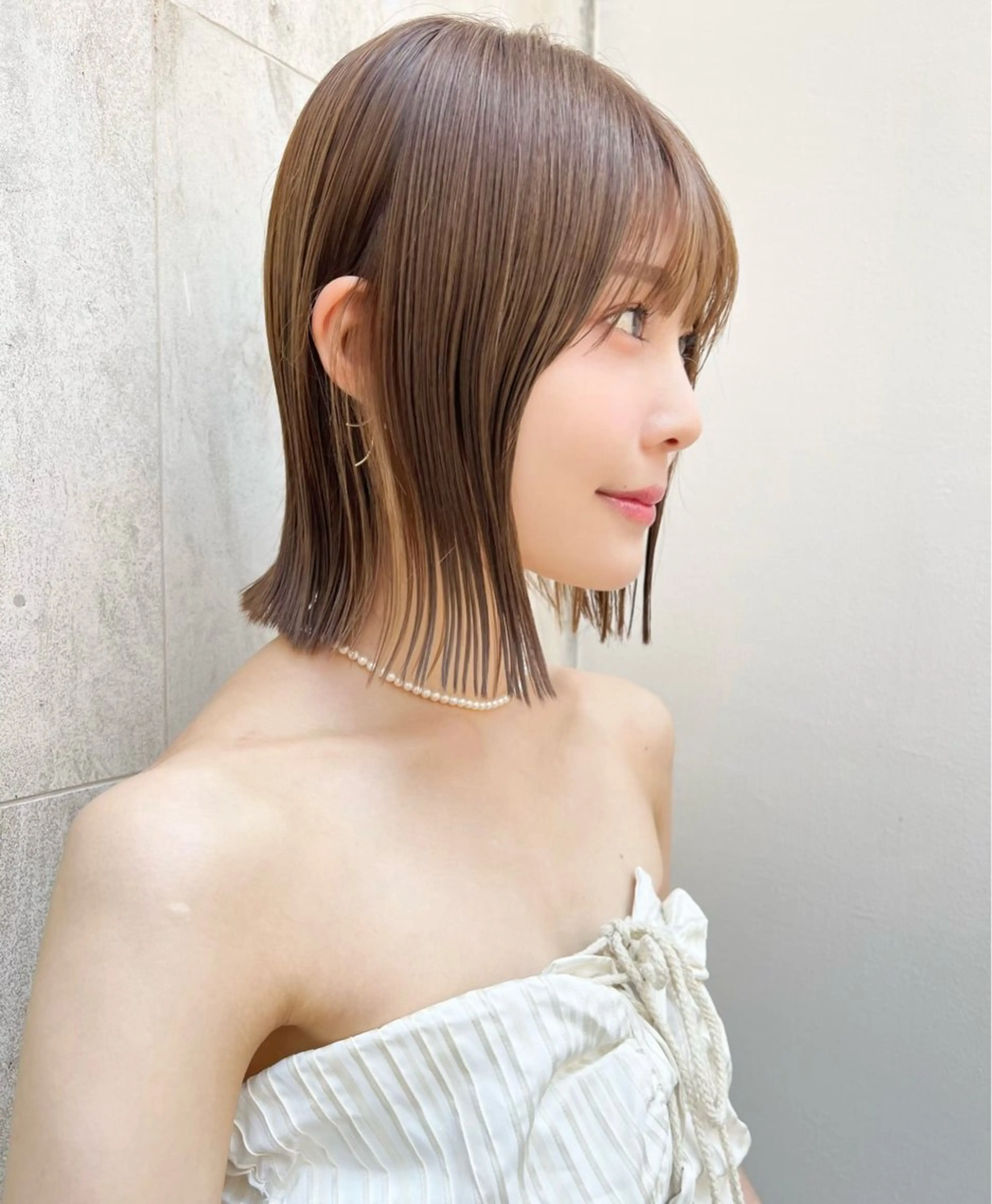 ミディアム カラー カット トリートメント 🎀 Sakuraのヘアスタイル