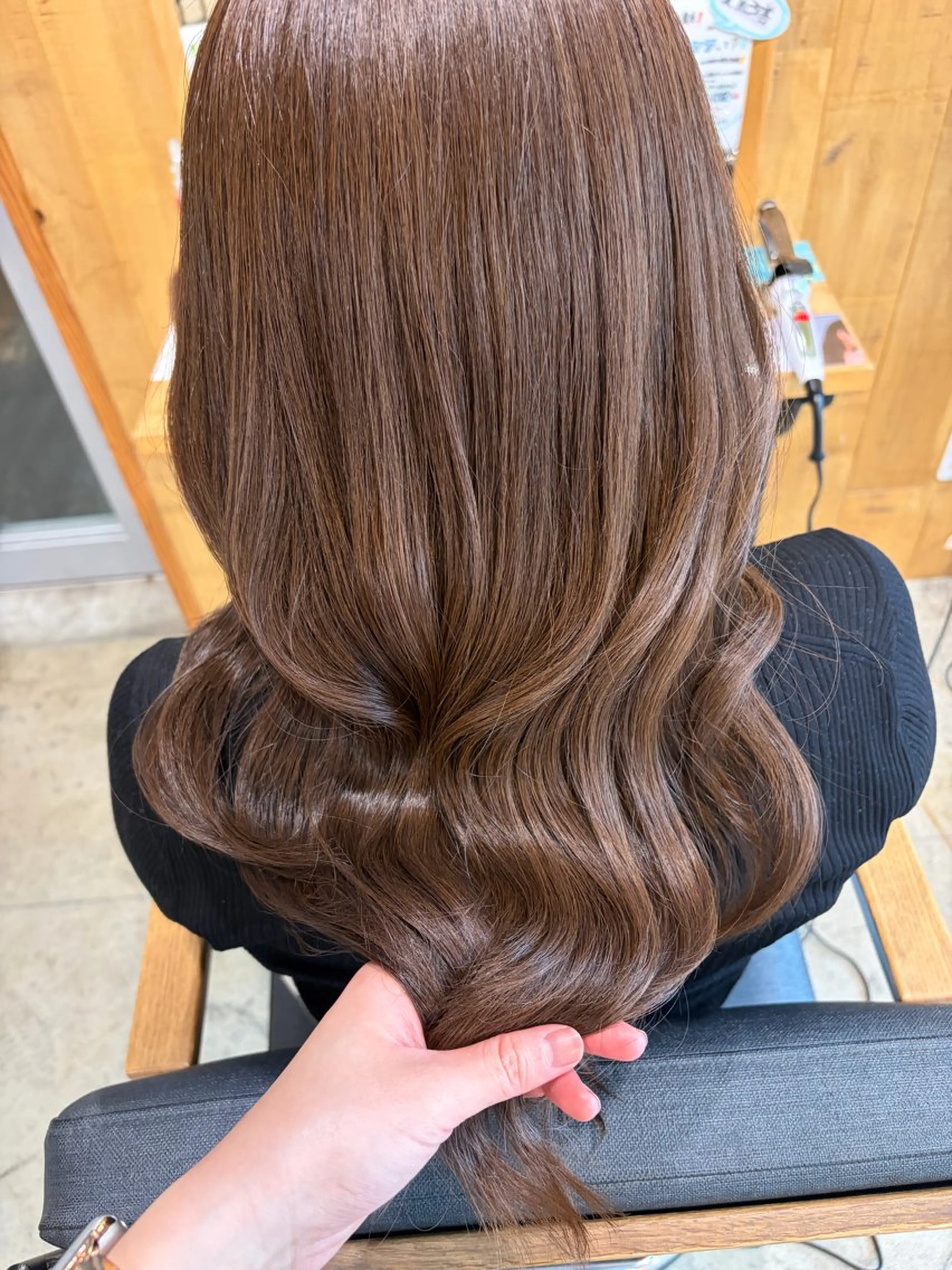 カラー カット ヘアカラー トリートメント 髪質改善カラー× レイヤー/rinaのヘアスタイル