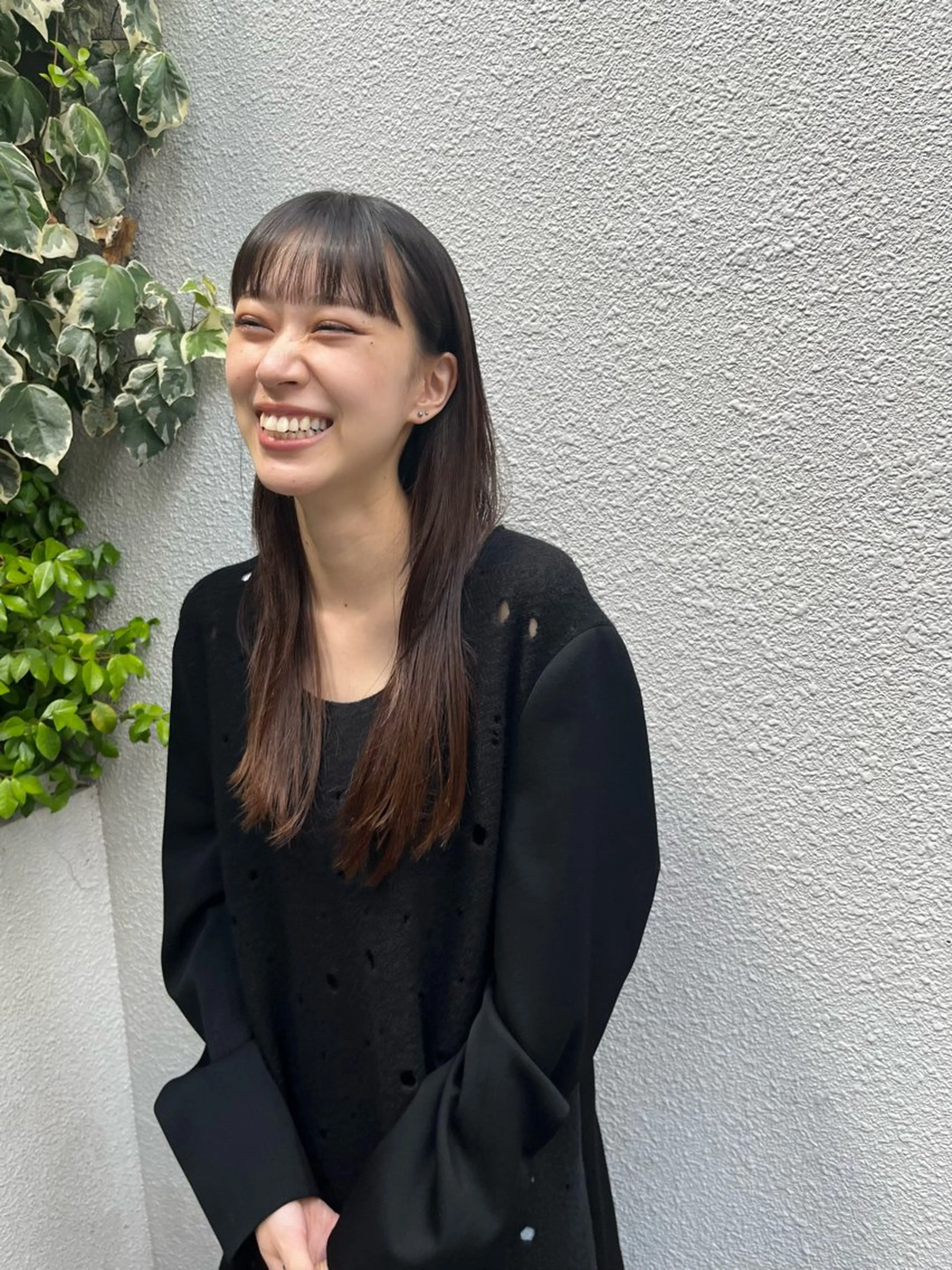 ロング 平田 秋月のヘアスタイル