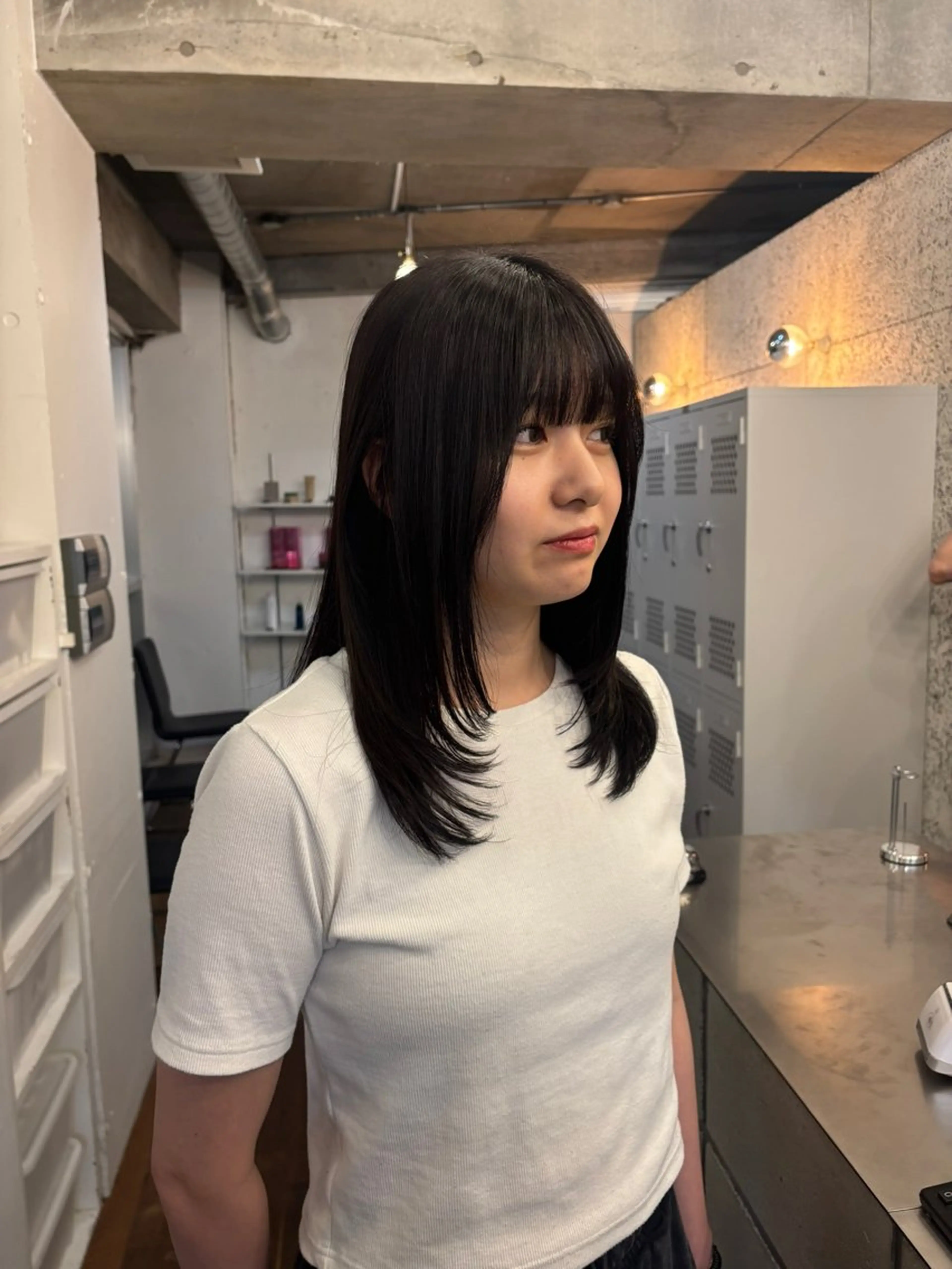 ロング カラー fifth 庄子愛彩のヘアスタイル